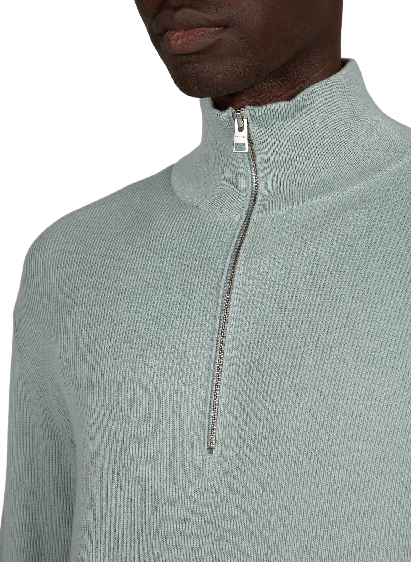 Pull oversize en coton laine et cachemire CLOSED Bleu