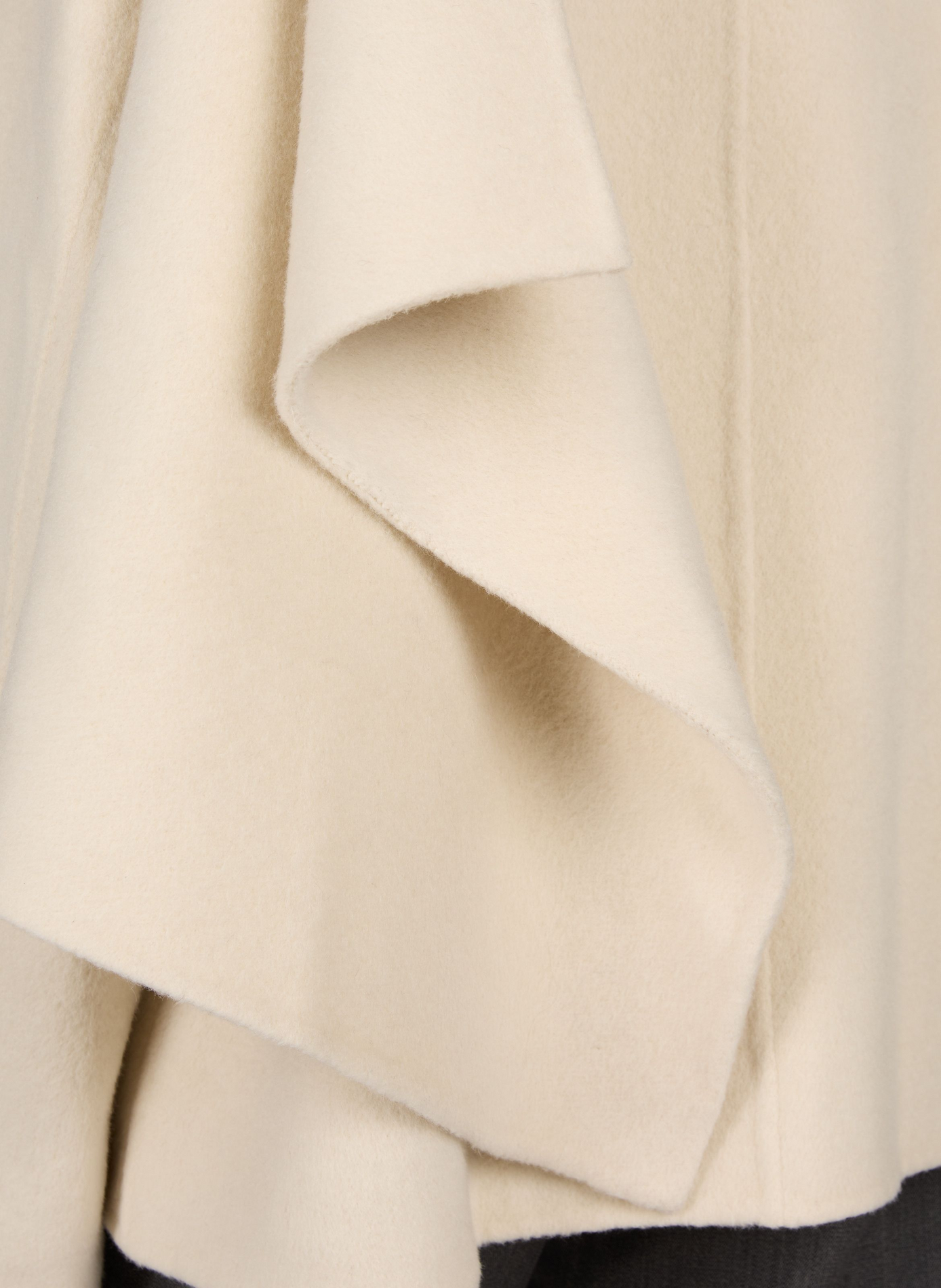 Short Astra coat in wool, alpaca and silk VIKTORIA CHAN Beige