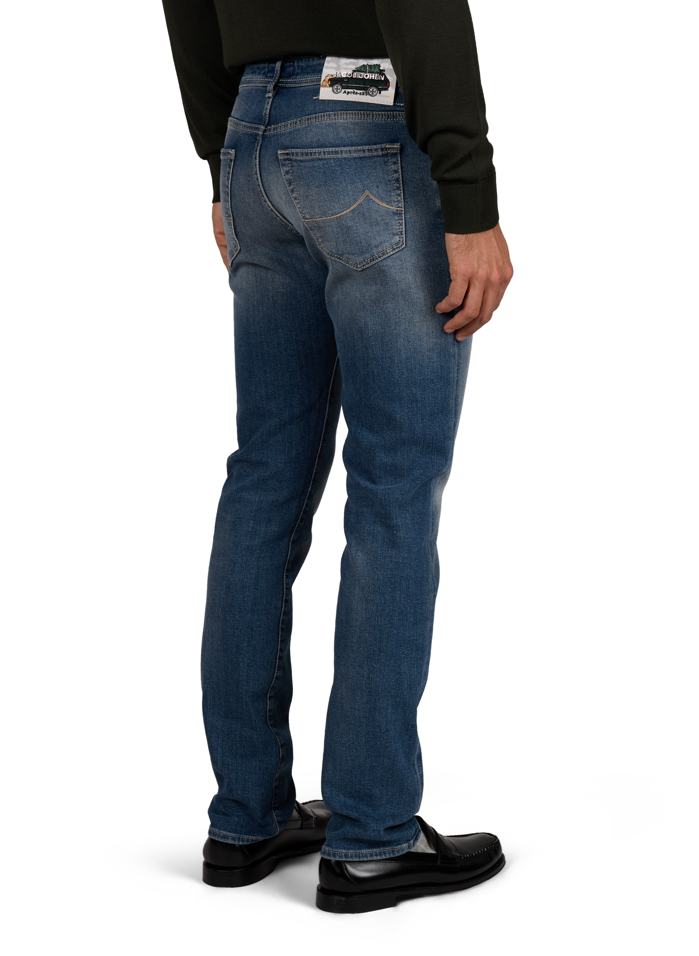 Bard slim-fit jeans in cotton blend | Blue JACOB COHEN Men