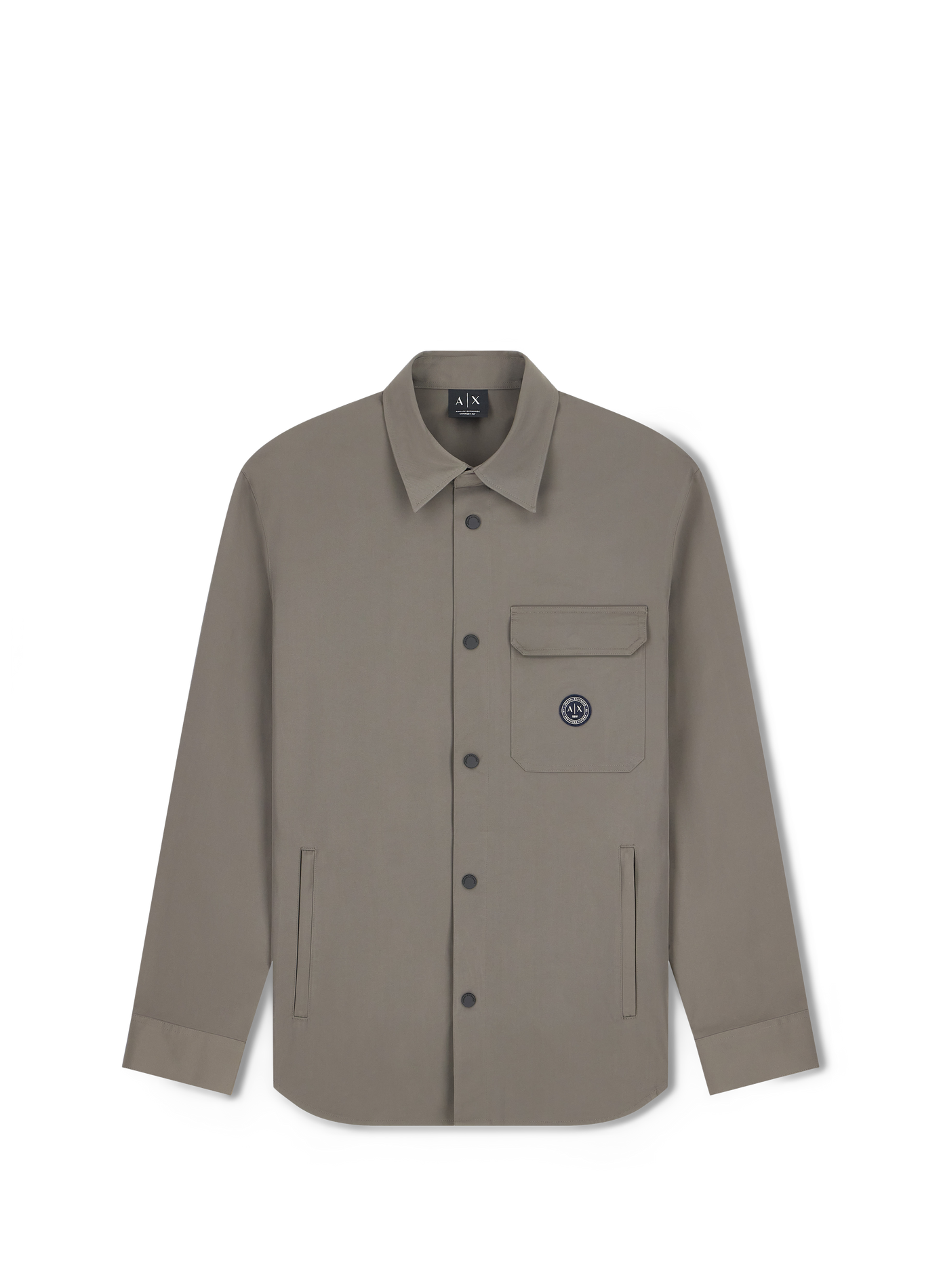 Straight logo shirt ARMANI EXCHANGE Beige