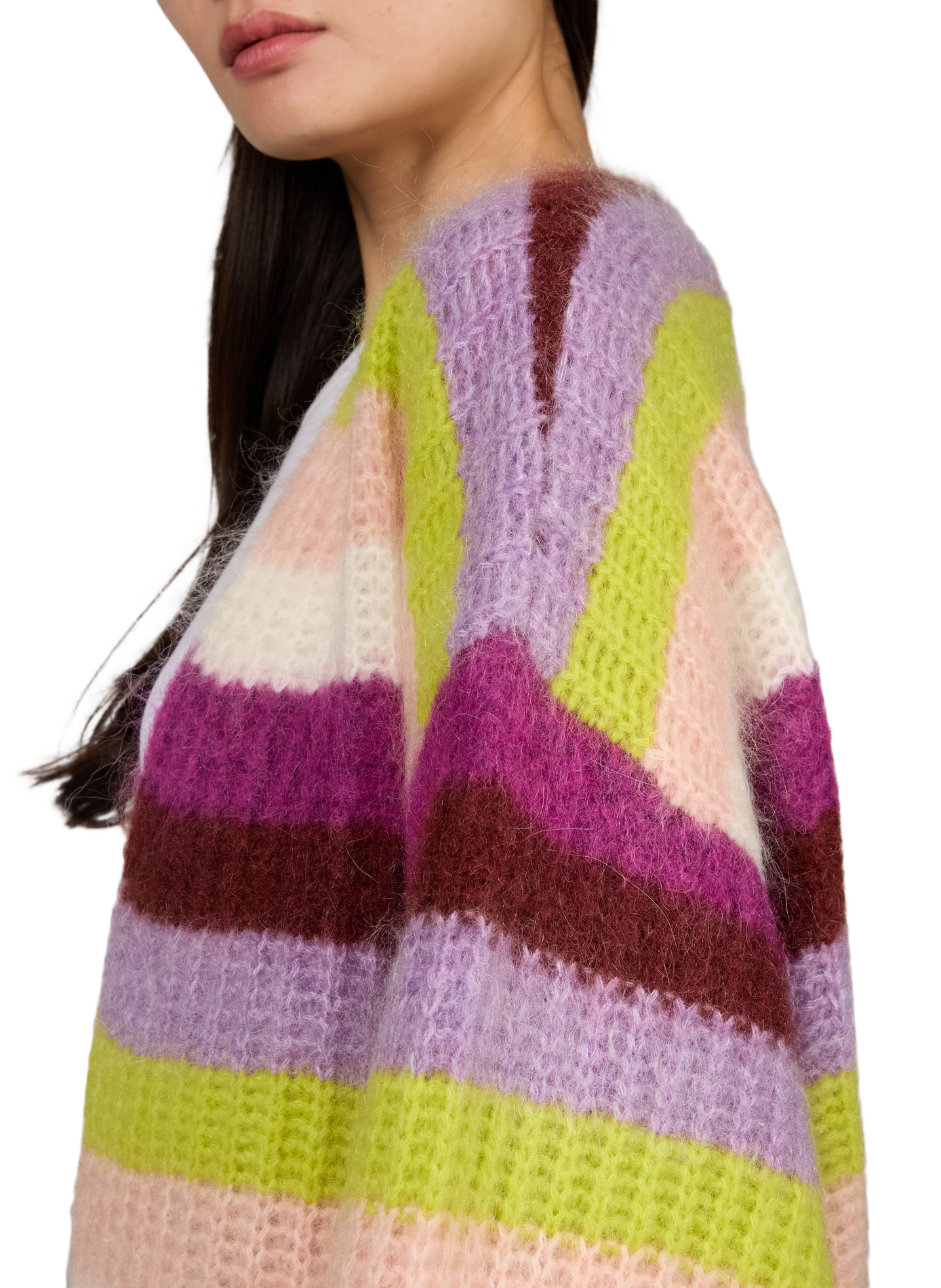 Oversize-Cardigan LAMBERT aus Wollmischung LAURE+MAX Mehrfarbig