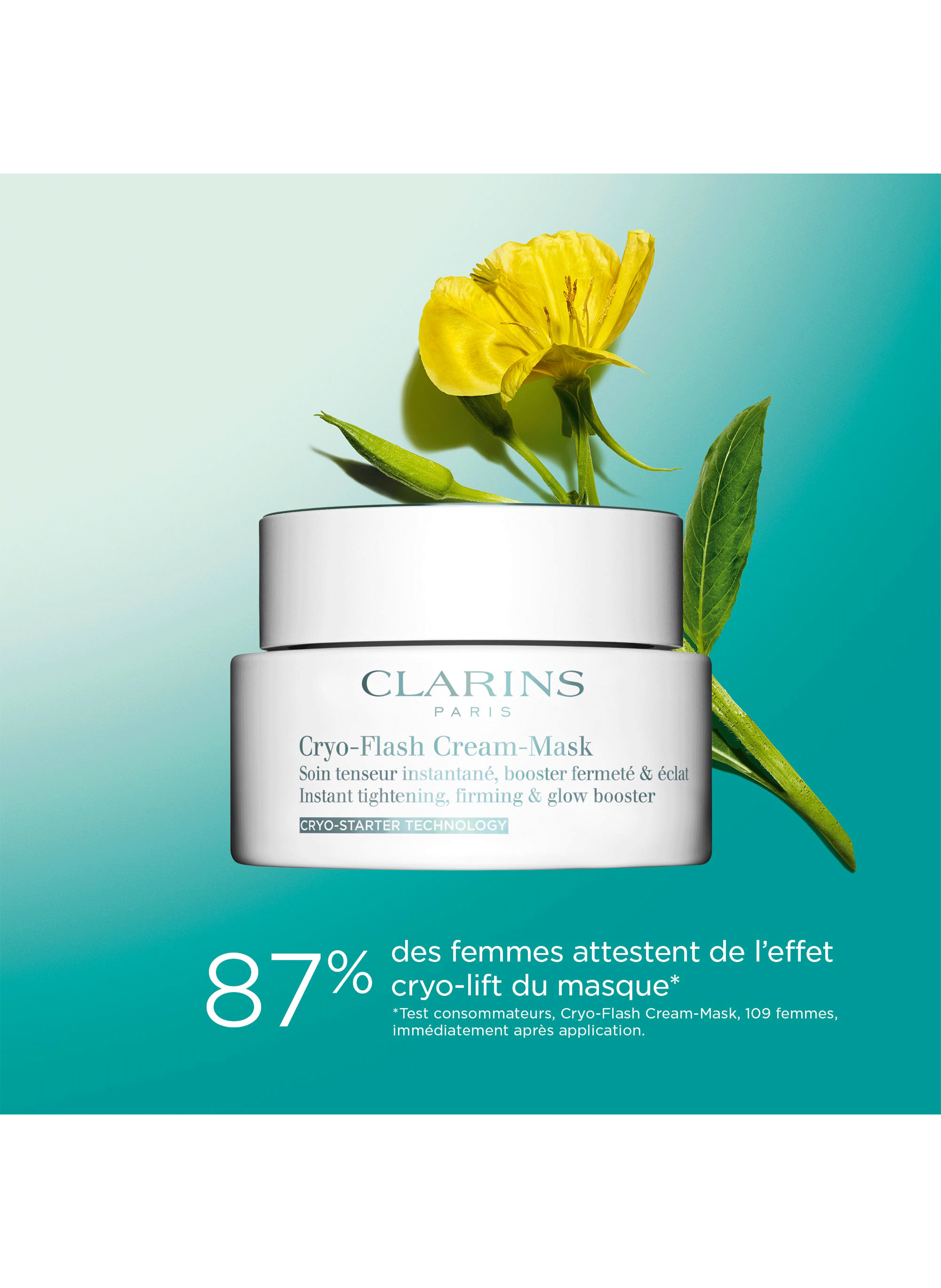 Cryo-Flash - Cream-Mask CLARINS No color