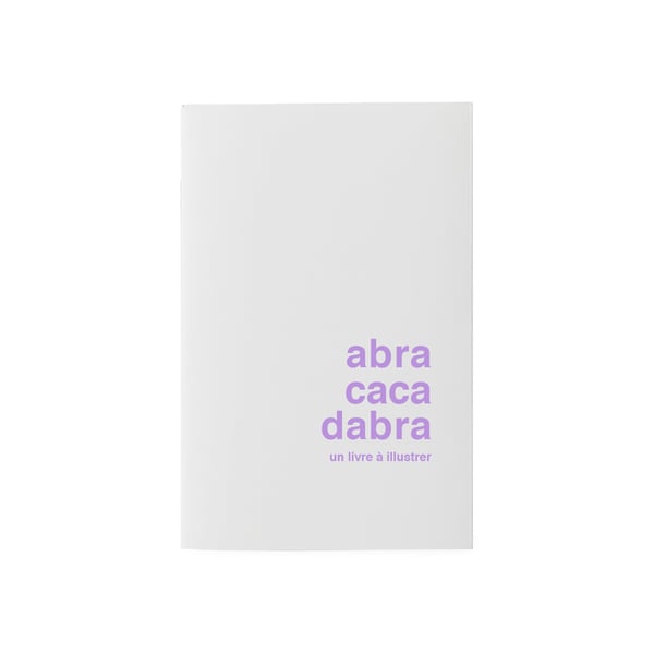 Livre à illustrer Abracadabra