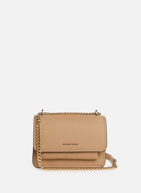 Brown Claire leather shoulder bag