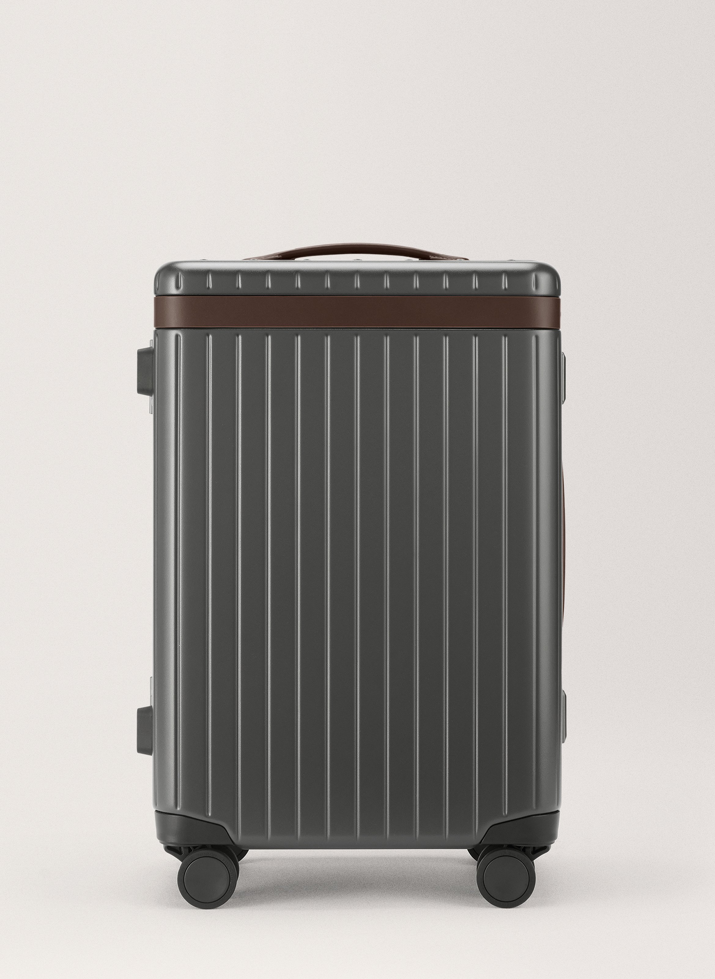 Valise 'the carry-on' en polycarbonate CARL FRIEDRIK Gris