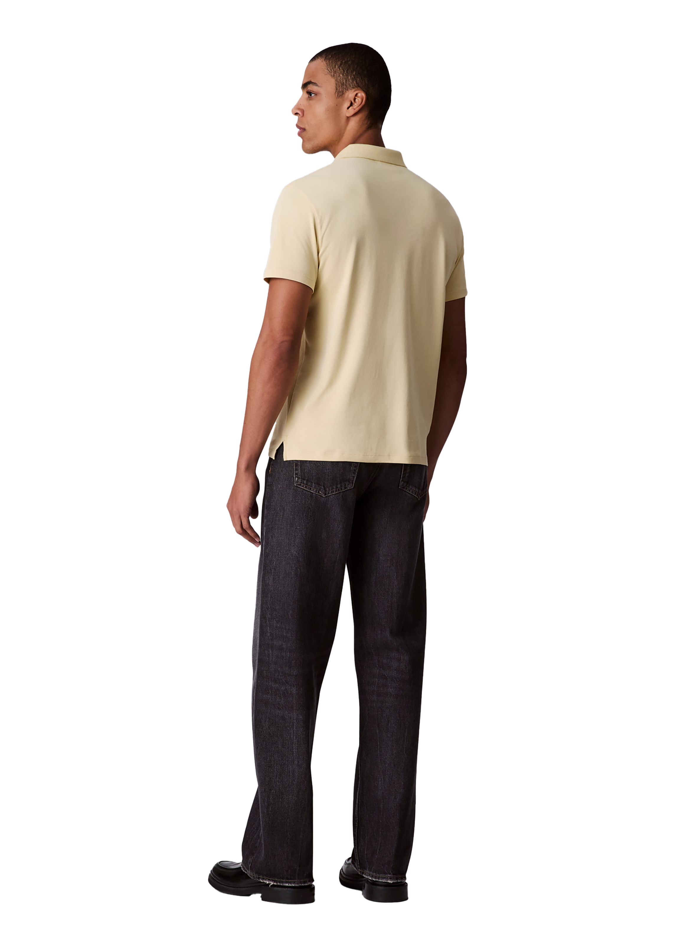 Polo en coton CALVIN KLEIN Blanc