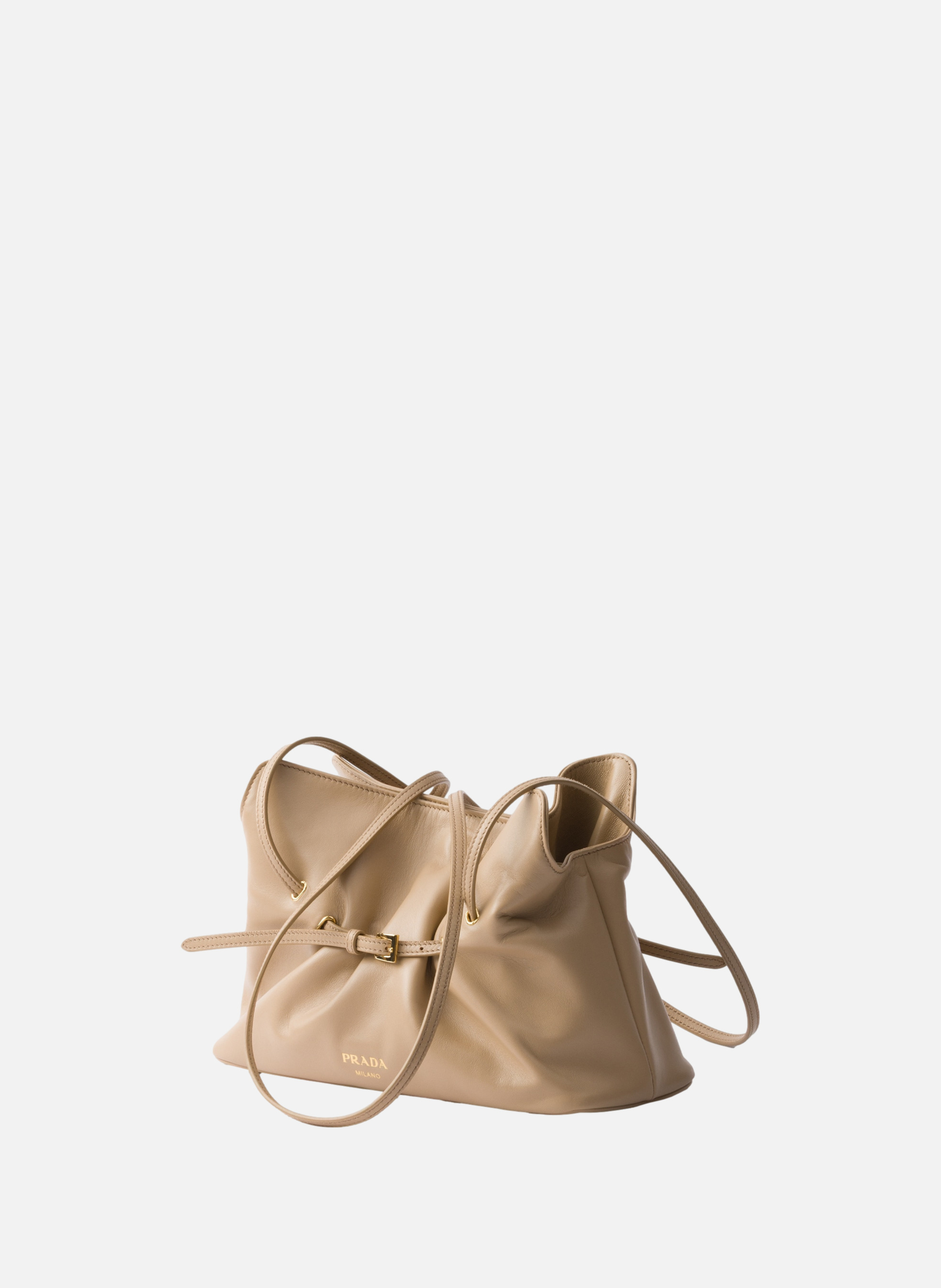 Petit sac prada dada en cuir nappa PRADA Beige