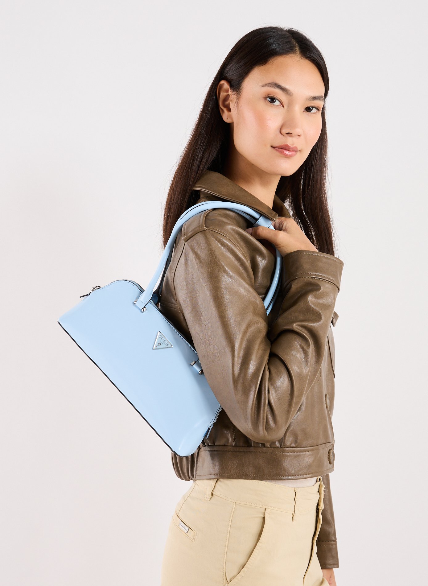 Baguette handbag Arnela GUESS Blue