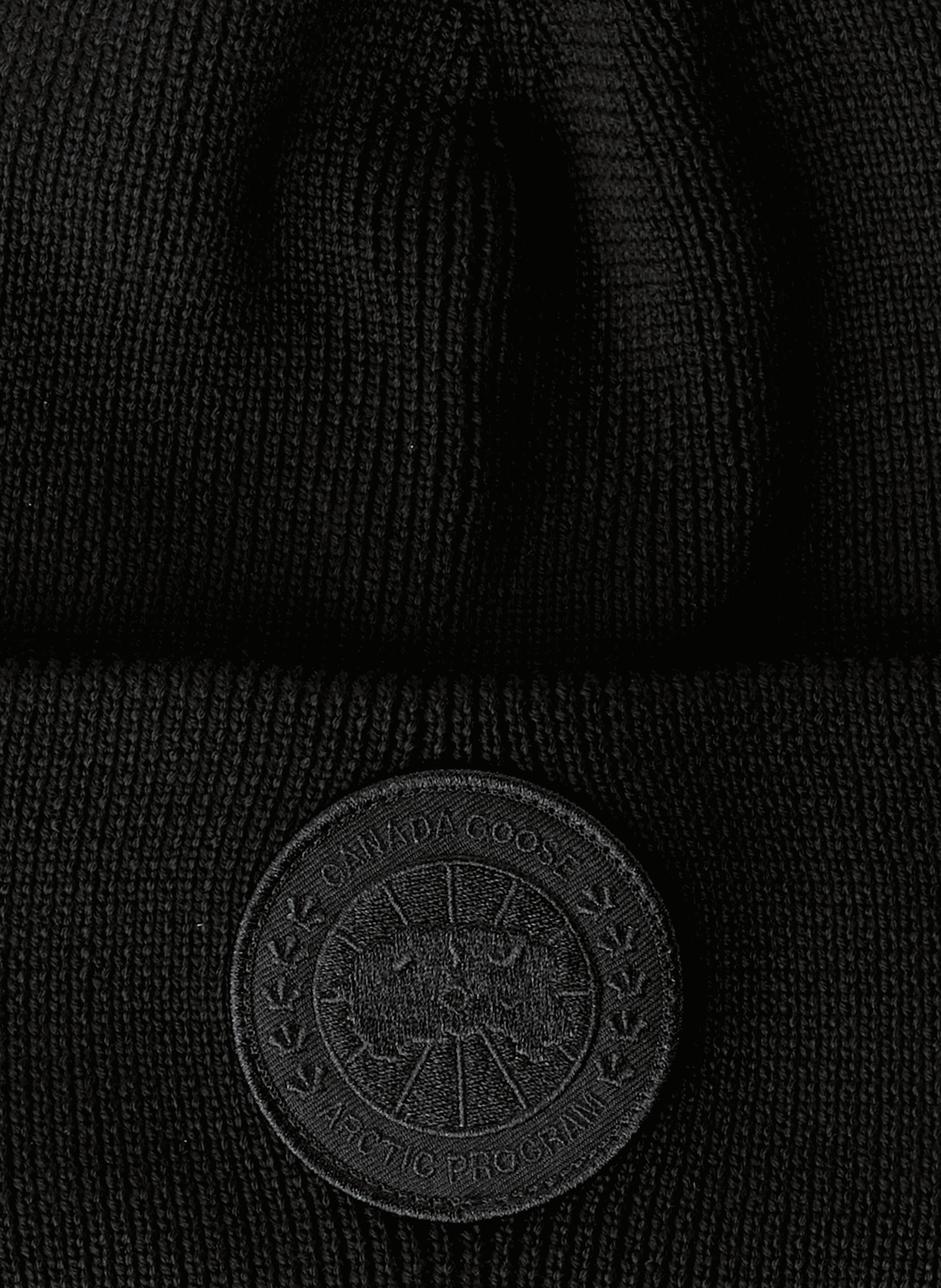 Merino wool Beanie CANADA GOOSE Black