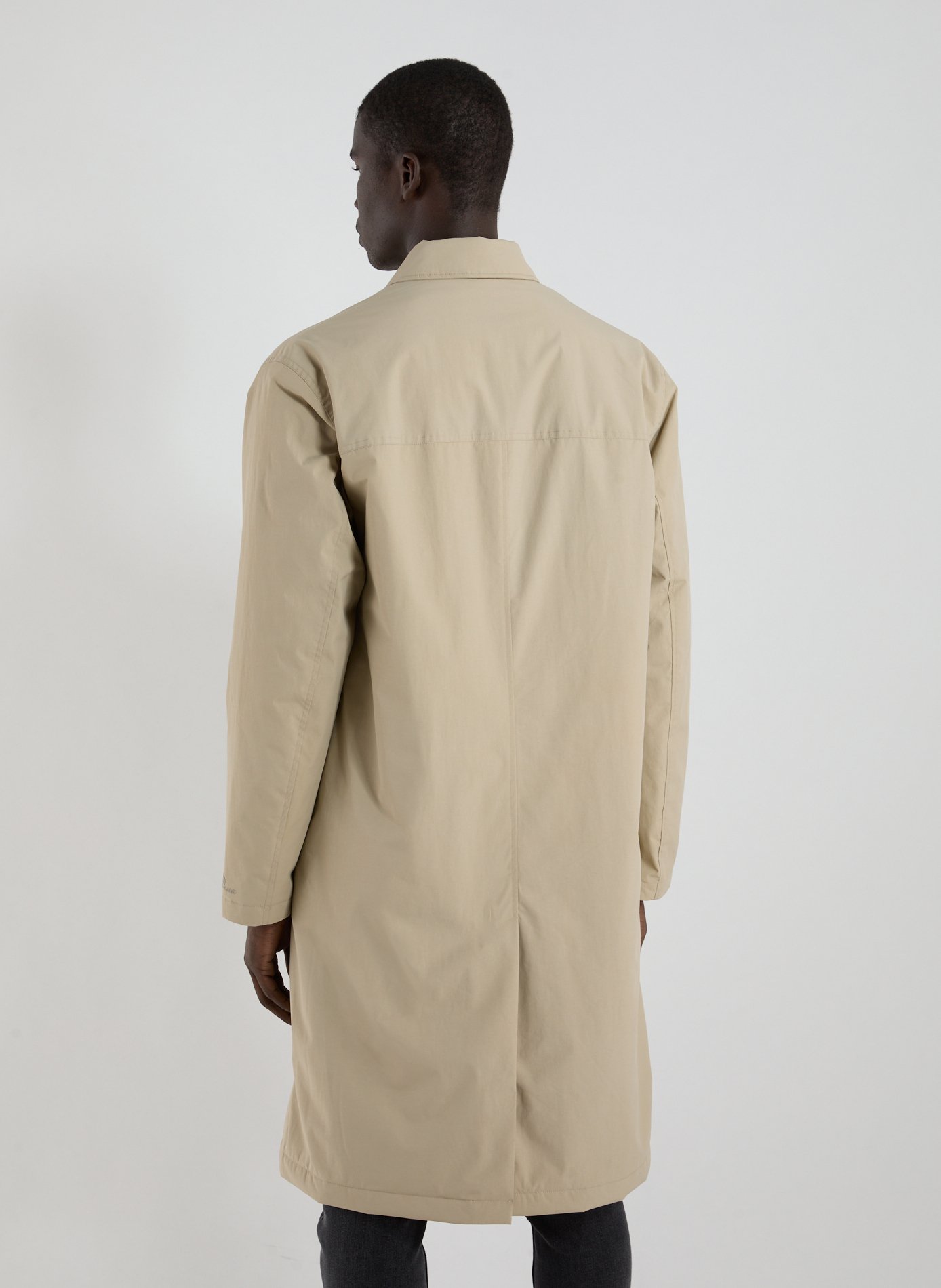 Parka longue col classique LES DEUX Blanc