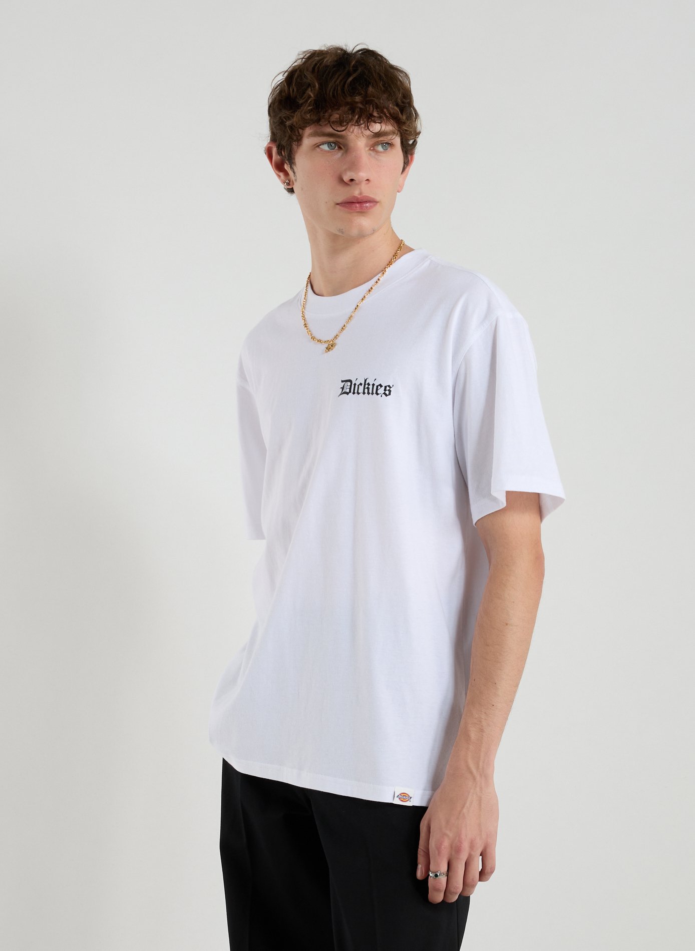 DICKIES T-shirt imprimé en coton Blanc