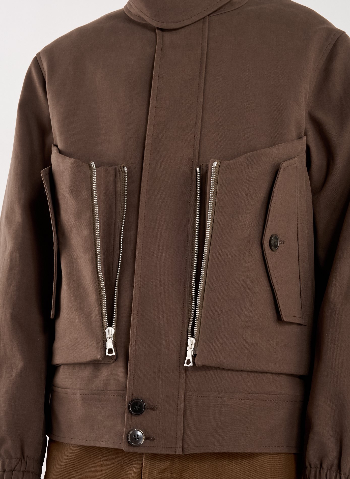 Cotton jacket DRIES VAN NOTEN Brown