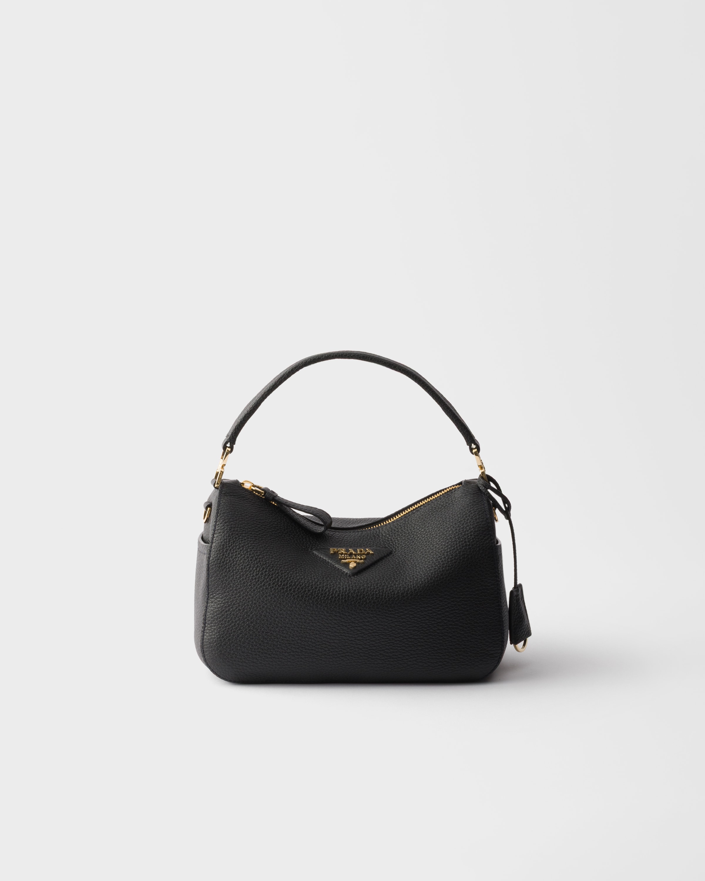 Petit sac en cuir PRADA Noir