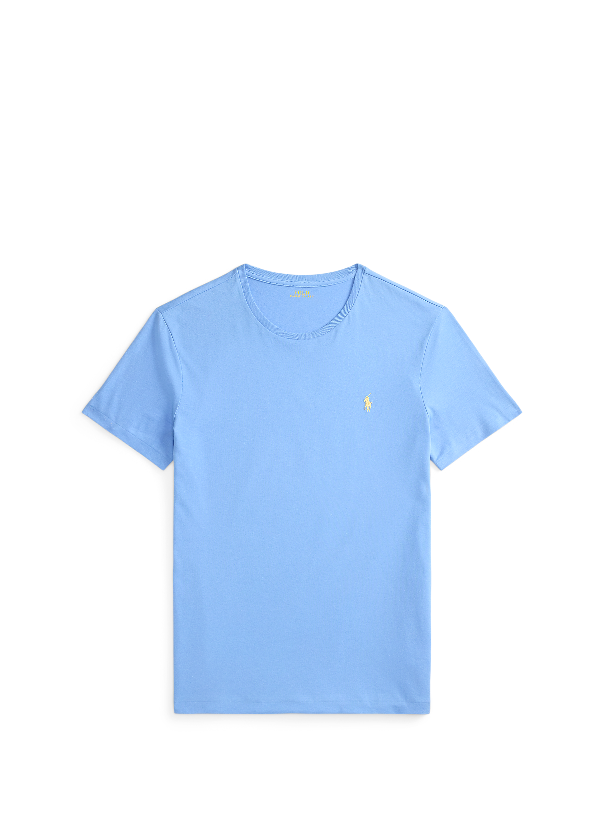 T-shirt slim en coton POLO RALPH LAUREN Bleu