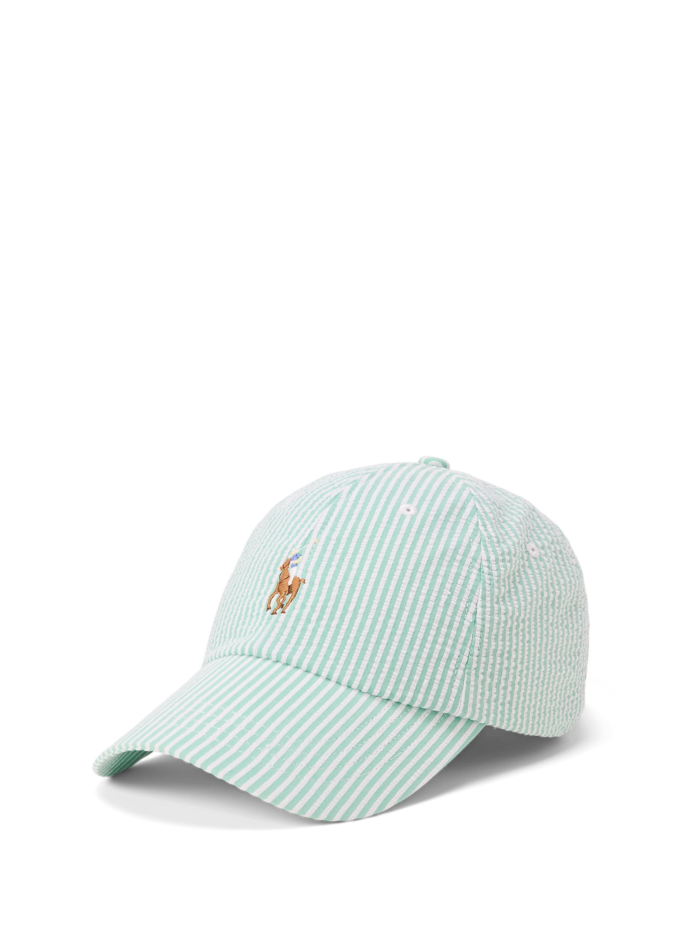 Striped baseball cap POLO RALPH LAUREN Green