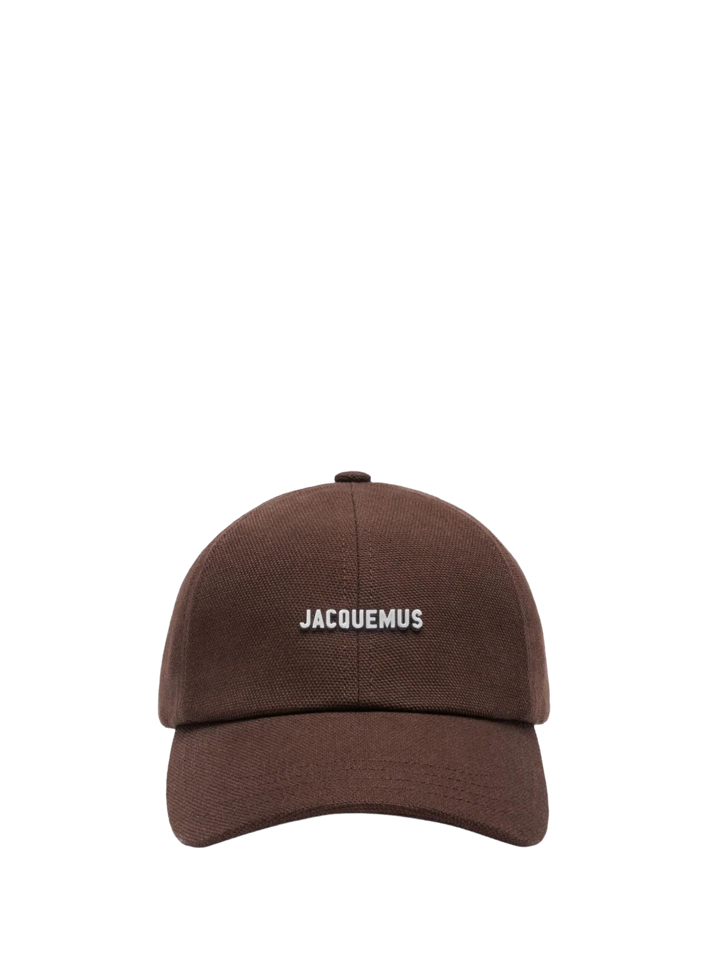 La Casquette Gadjo brodée en coton JACQUEMUS Marron