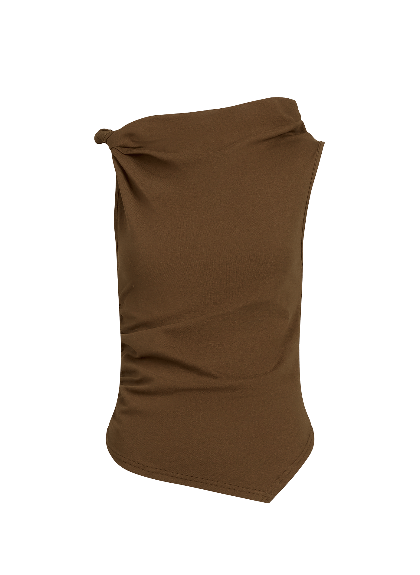 Migli blended cotton top SUNCOO Brown