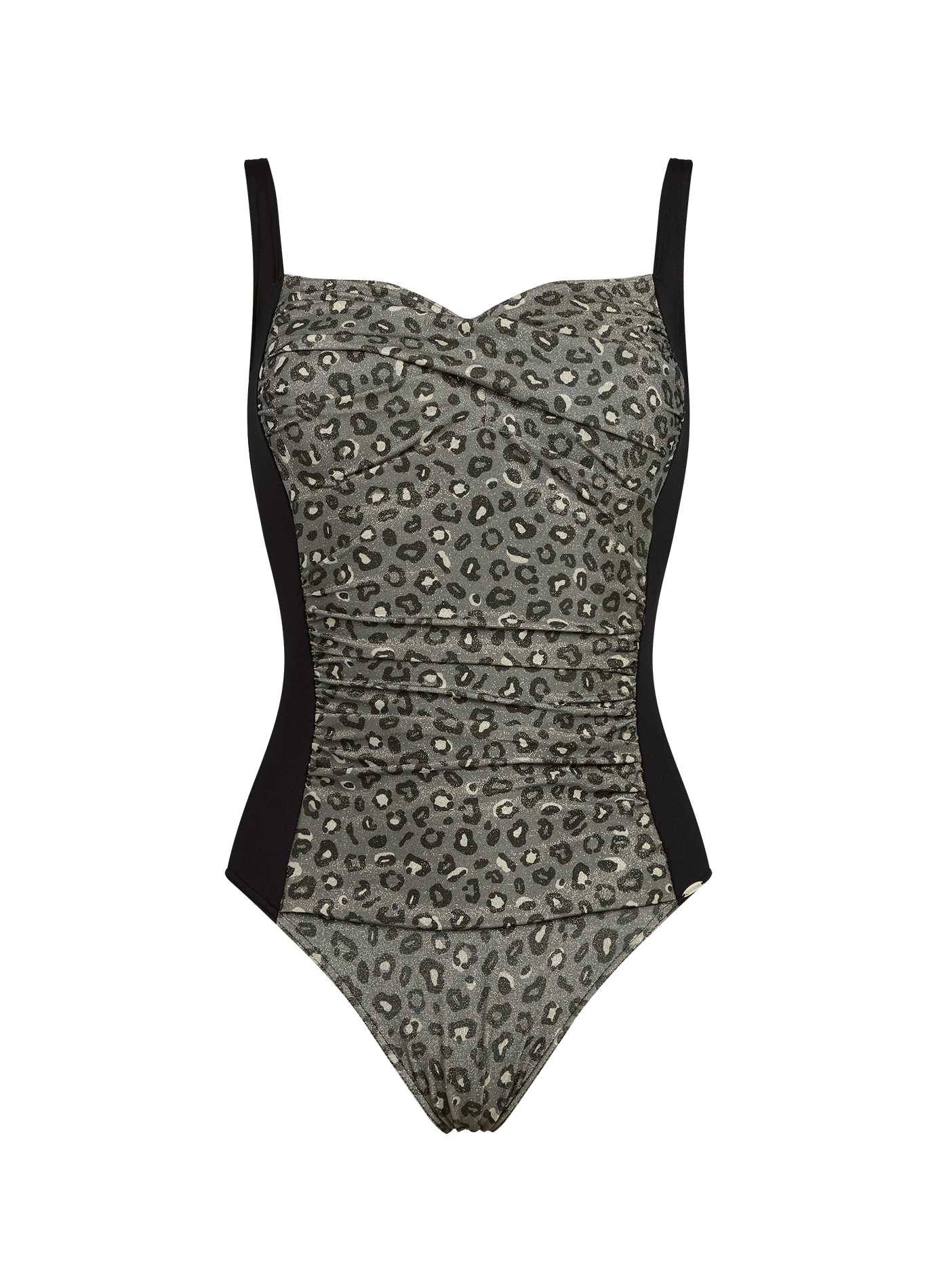 Maillot de bain une pièce imprimé léopard GRAIN DE SABLE Multicolore