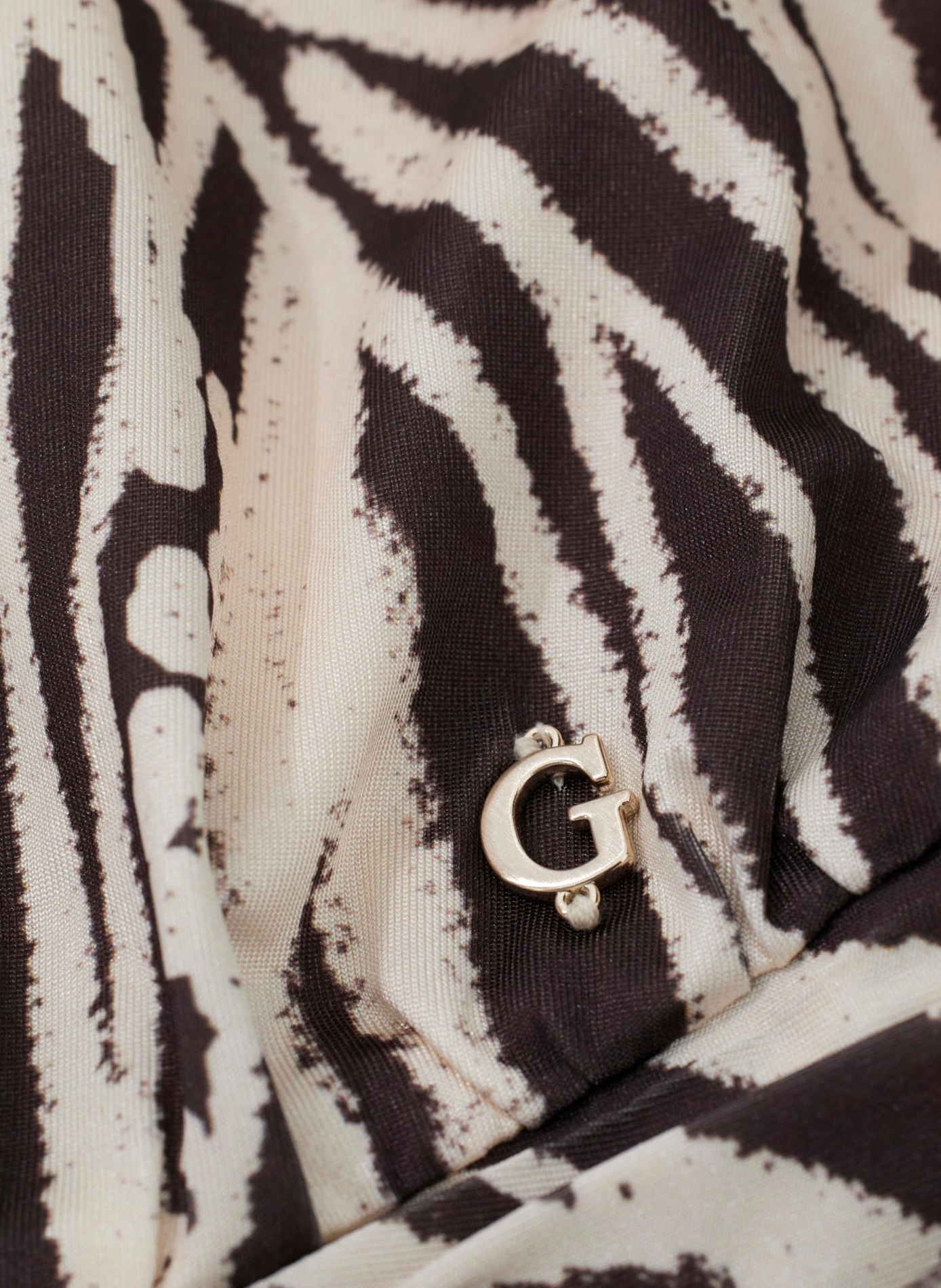 Sleeveless printed jumpsuit GUESS Black