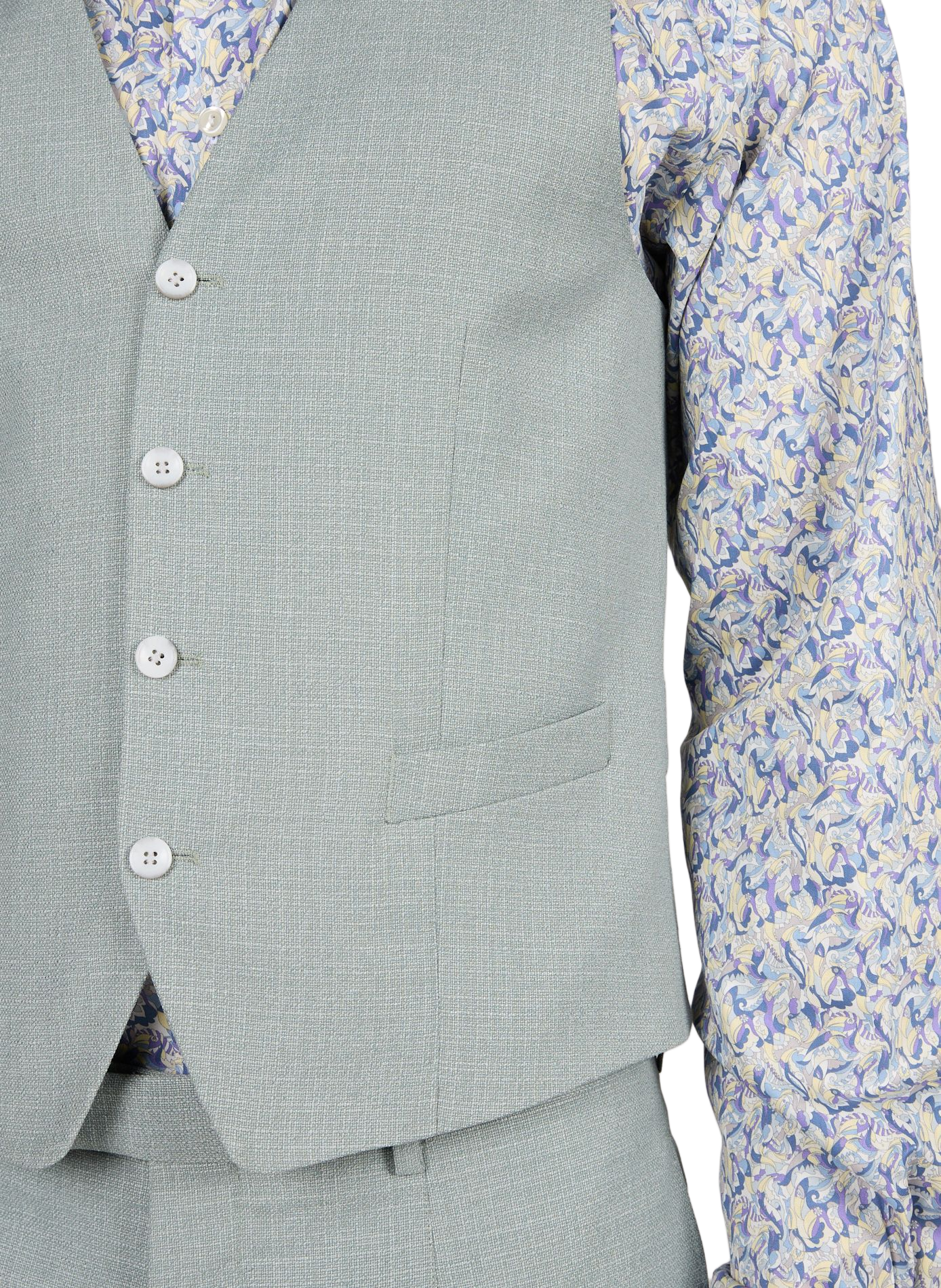 Sleeveless Tweed Suit Vest STRELLSON Green
