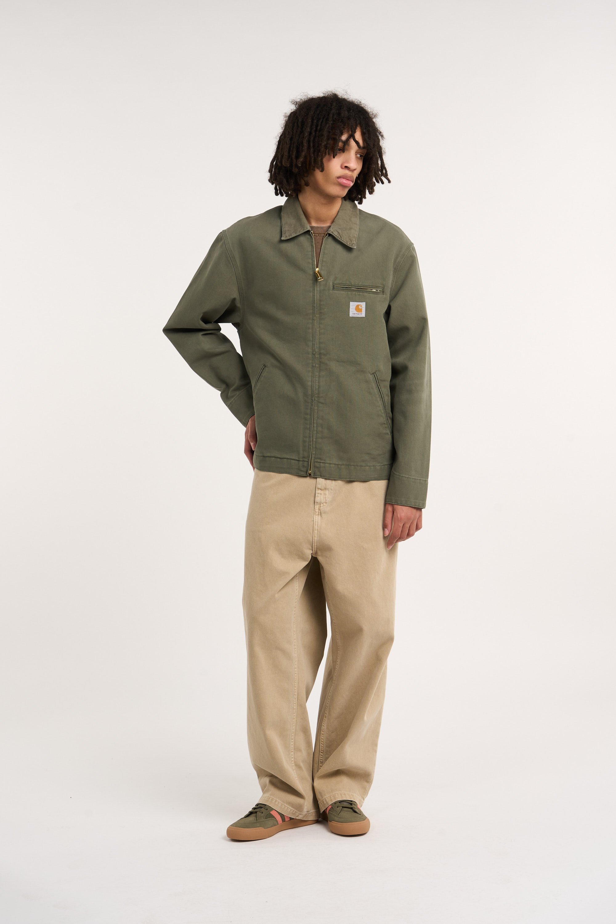 Veste detroit jacket CARHARTT WIP Kaki