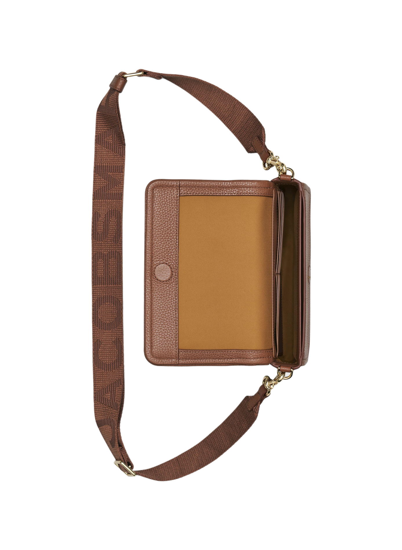 Sac à bandoulière en cuir MARC JACOBS Marron