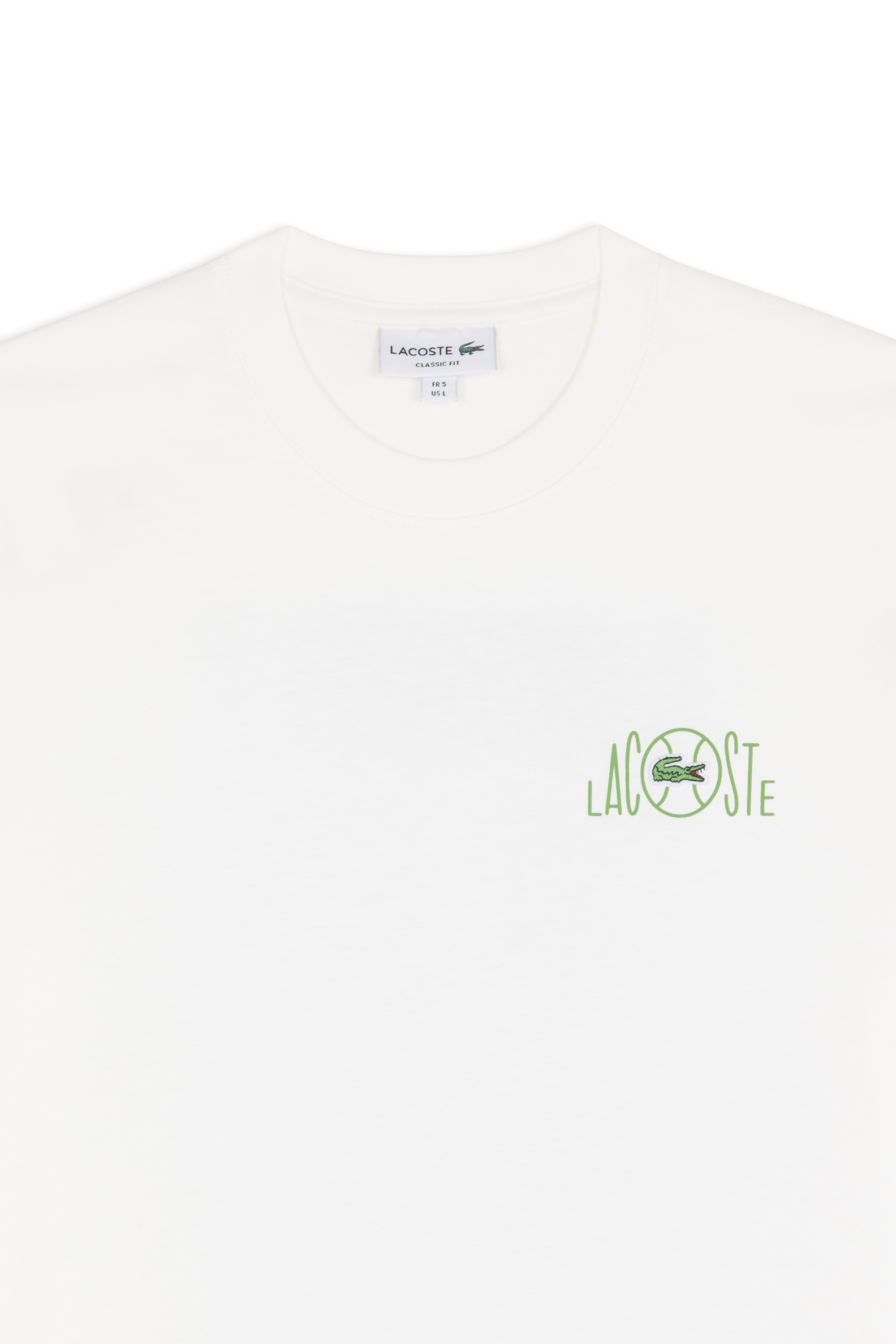 T-shirt tee-shirt LACOSTE Blanc