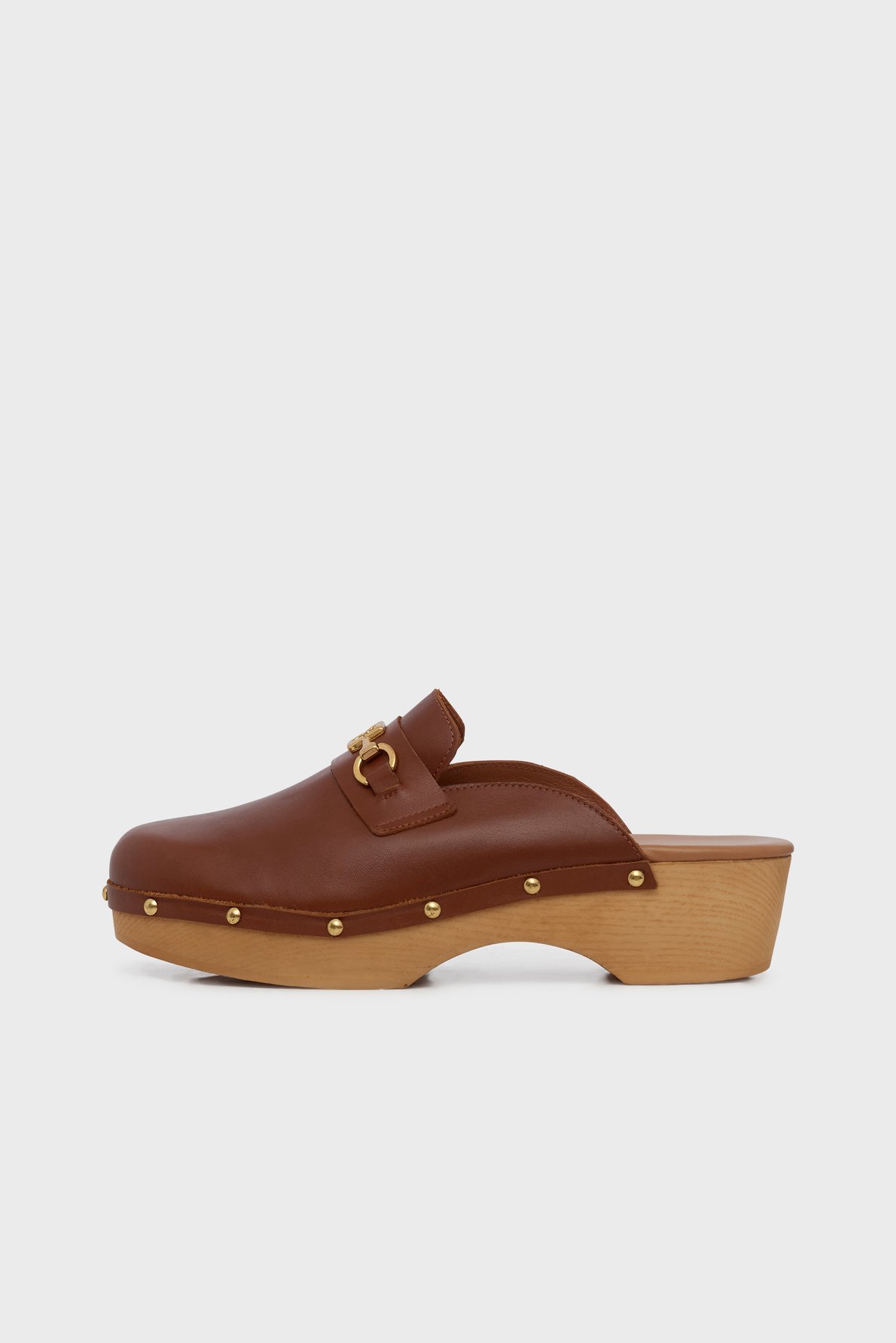Sabots à semelles compensées - elena GERARD DAREL Marron