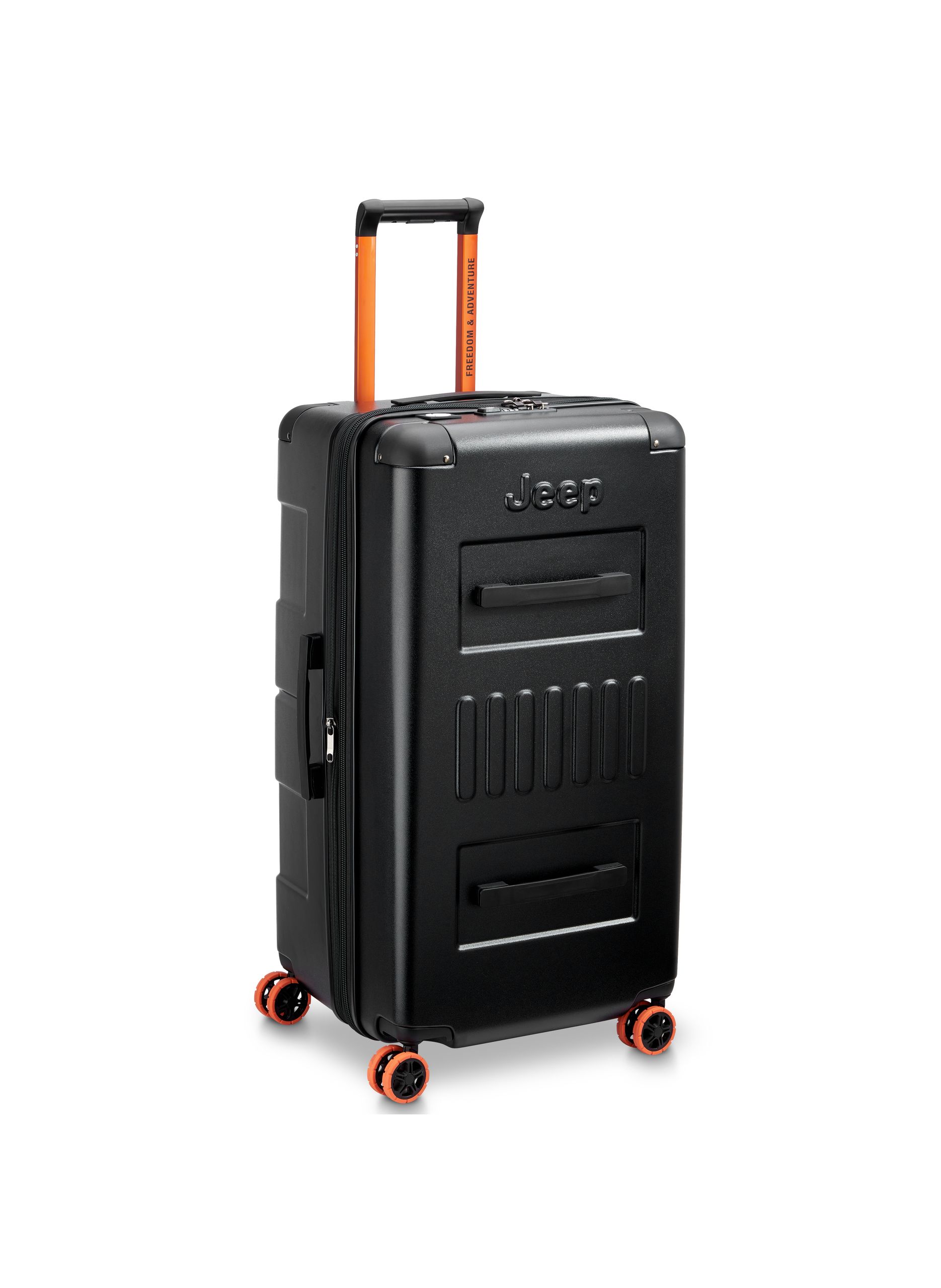 Valise soute rigide taille xxl - jh002b JEEP Noir