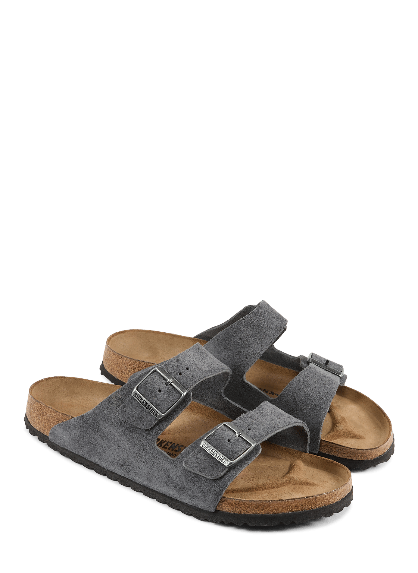 Arizona Nubuk Sandalen BIRKENSTOCK Grau