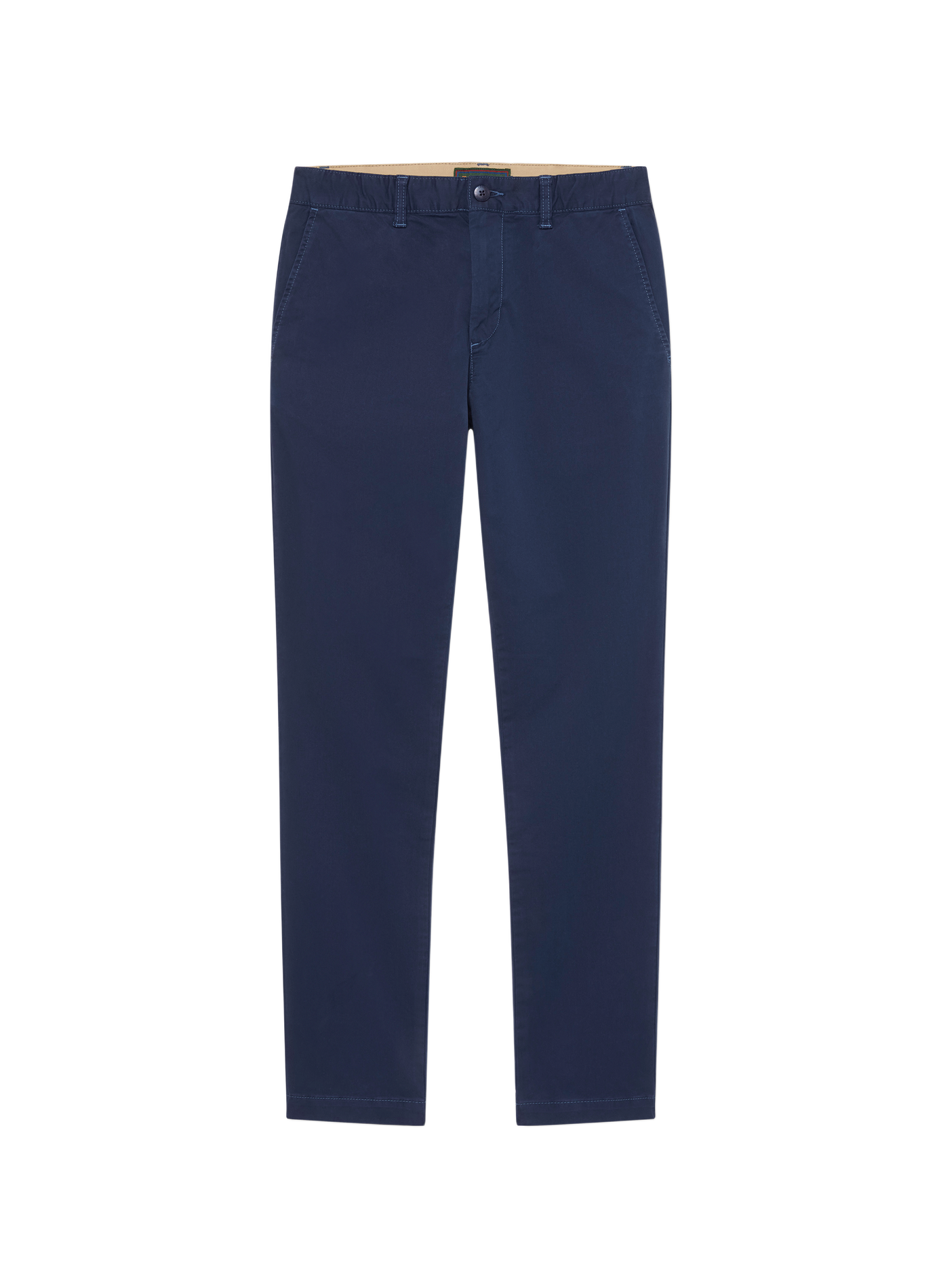 Pantalon chino droit en coton mélangé TIMBERLAND Bleu