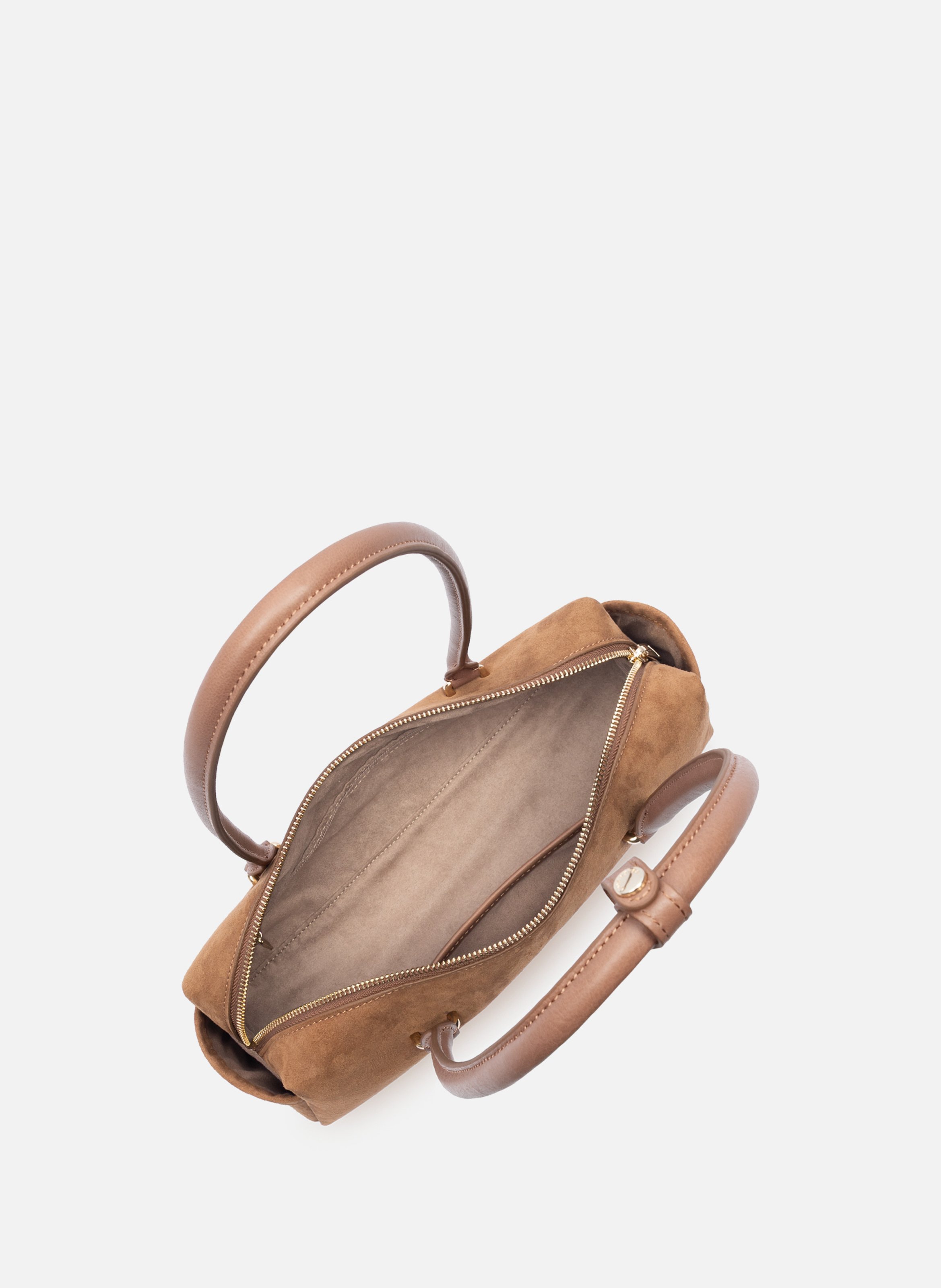 Sac rectangle - suède cube | Marron LANCASTER Femme