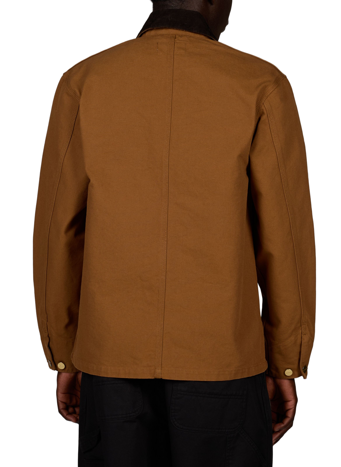 Michigan Jacke mit Samtkragen aus Baumwolle CARHARTT WIP Braun