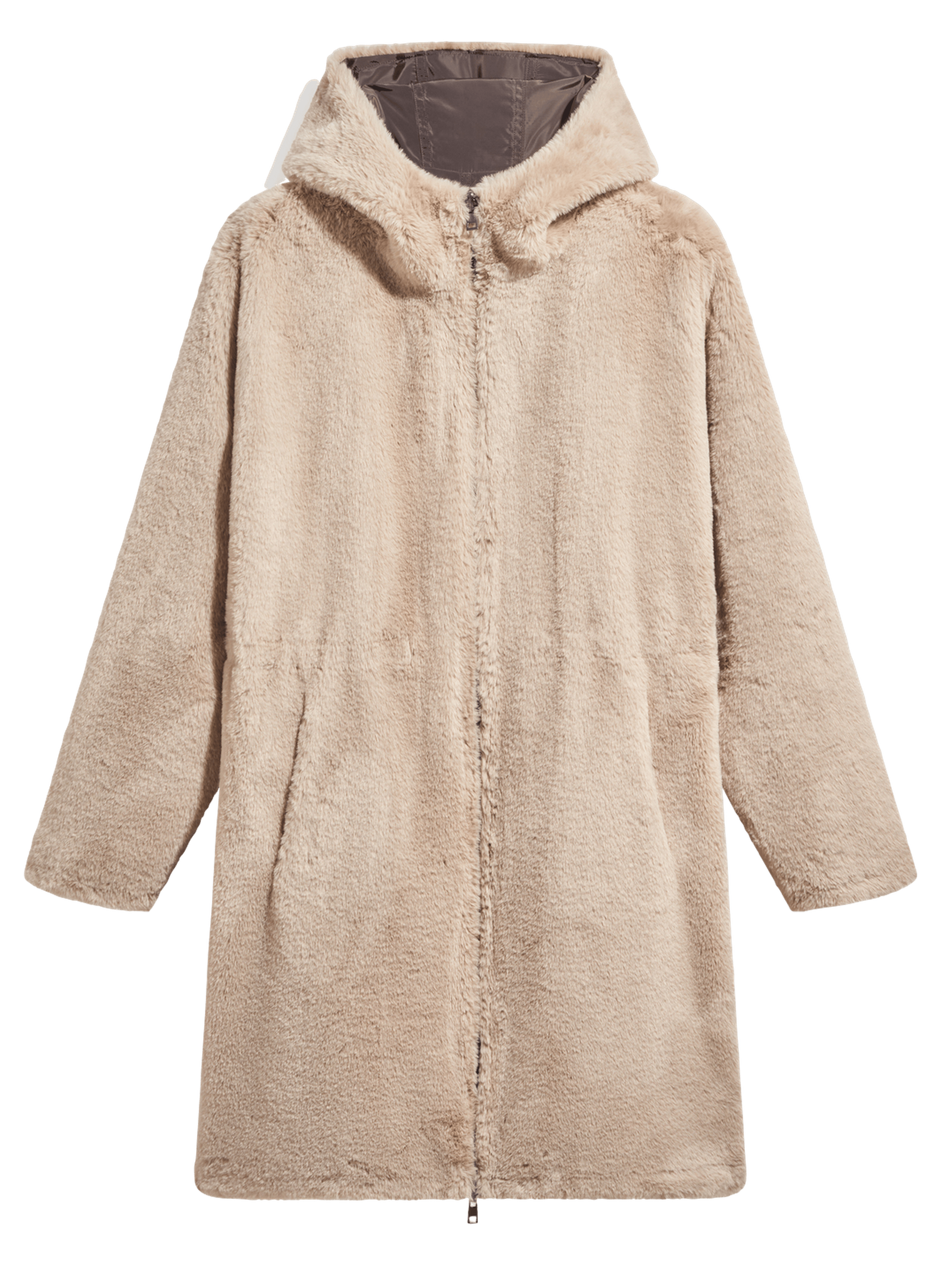 Parka réversible à capuche - anny GERARD DAREL Marron
