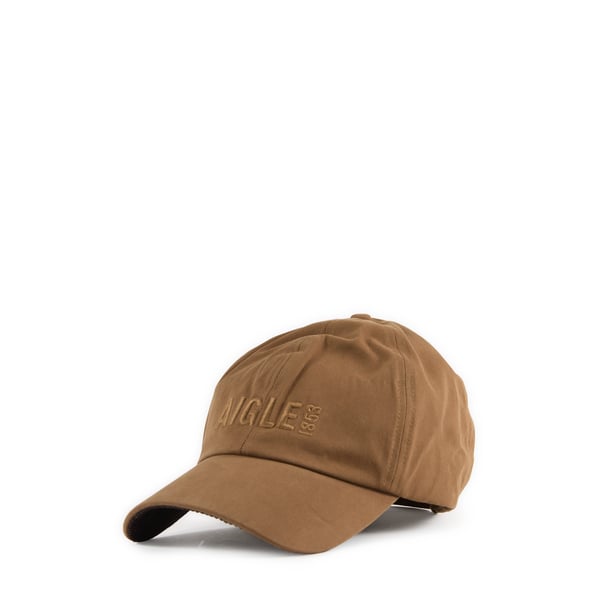 Casquette à logo brodé en coton mélangé Casquette à logo brodé en coton mélangé