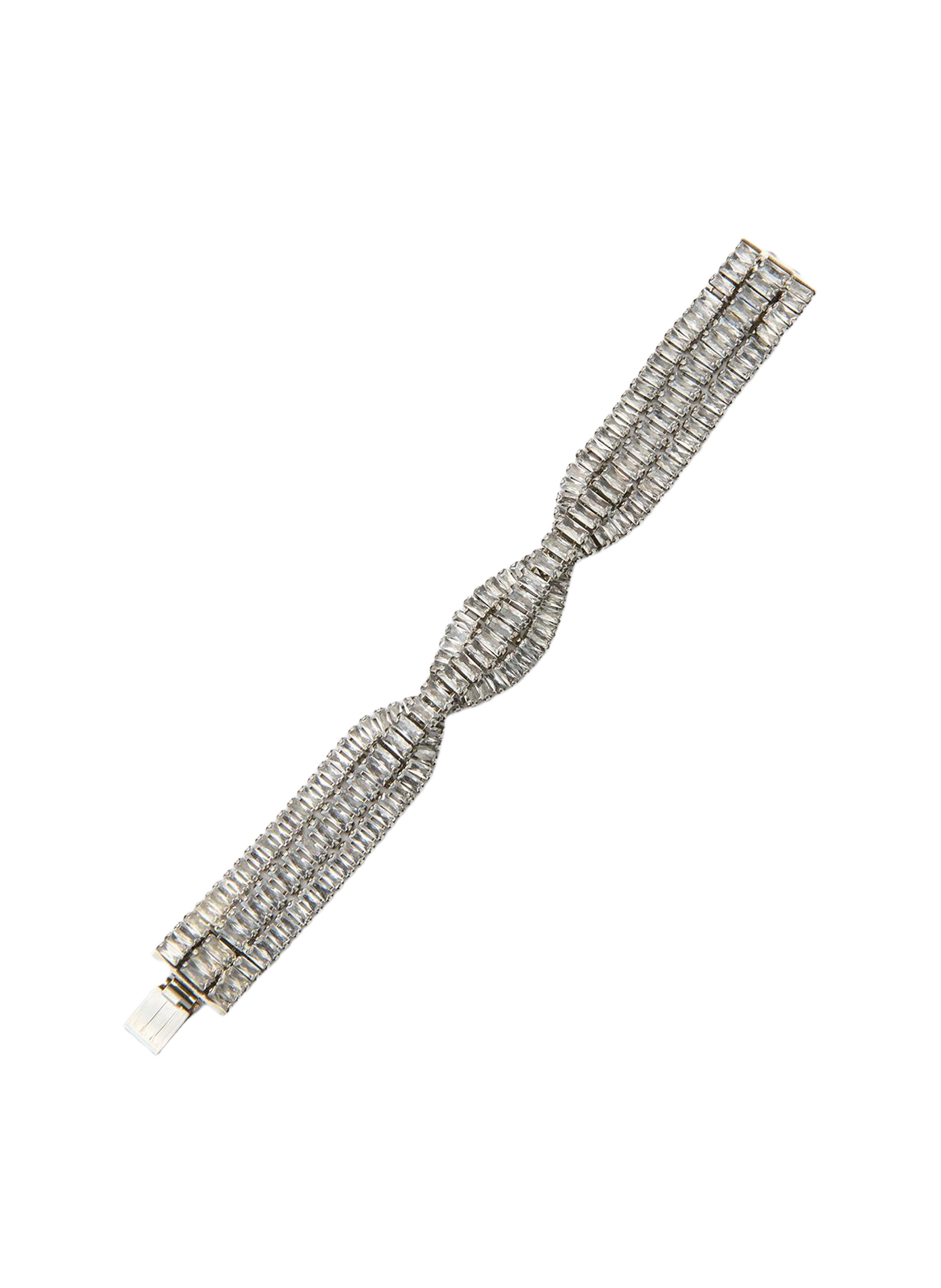 Bracelet Cara effet tressé ISABEL MARANT Transparent