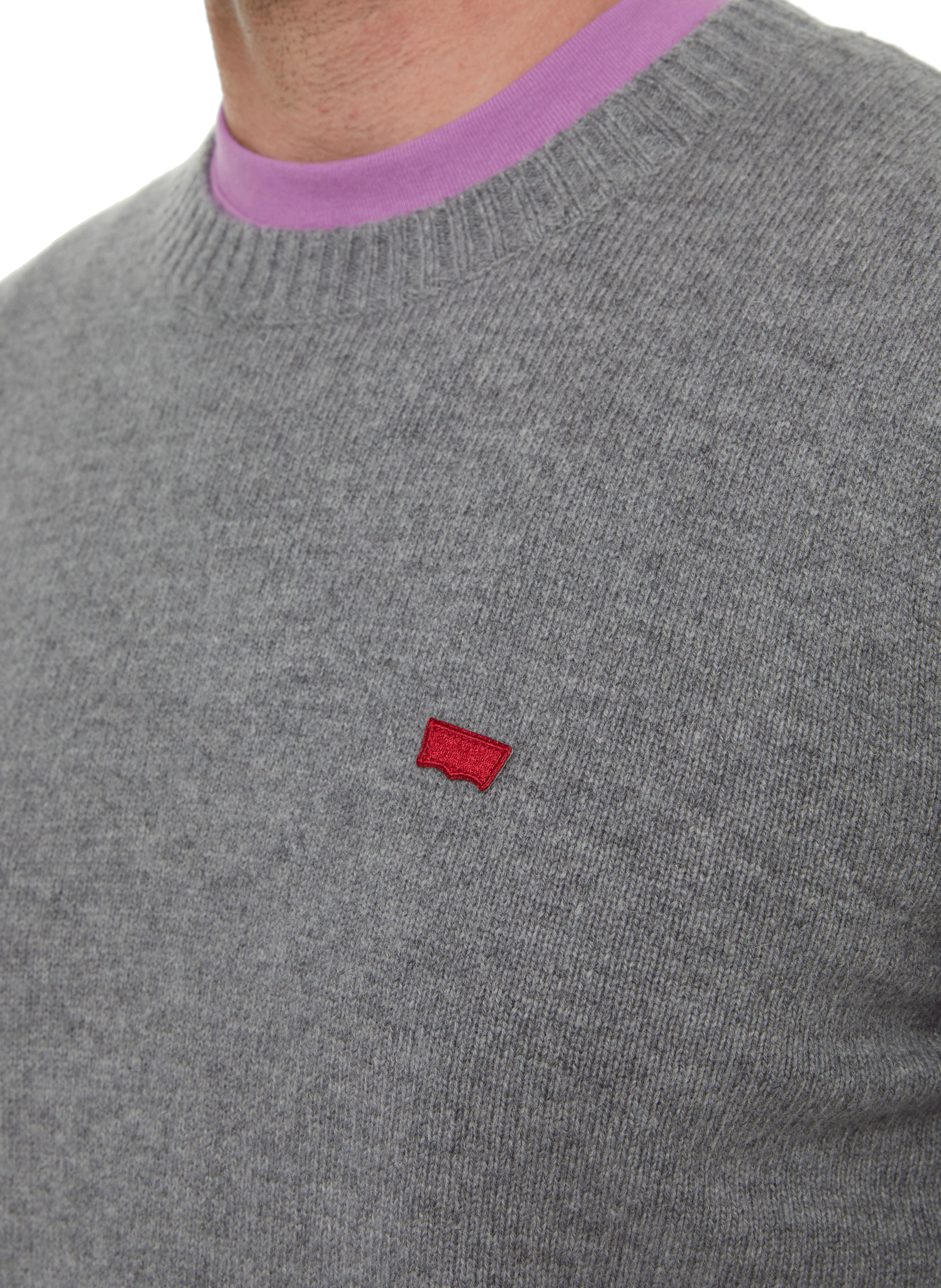 Pull en laine LEVI'S Gris