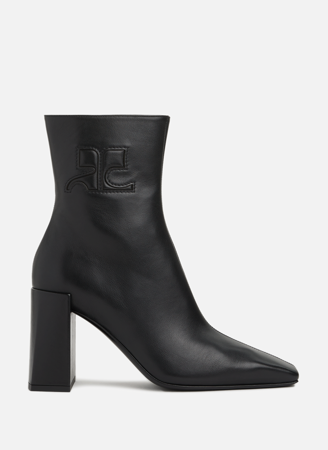 Heritage leather ankle boots  COURRÈGES