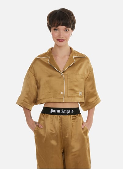 Palm Angels Women S Shirt Collection. Printemps