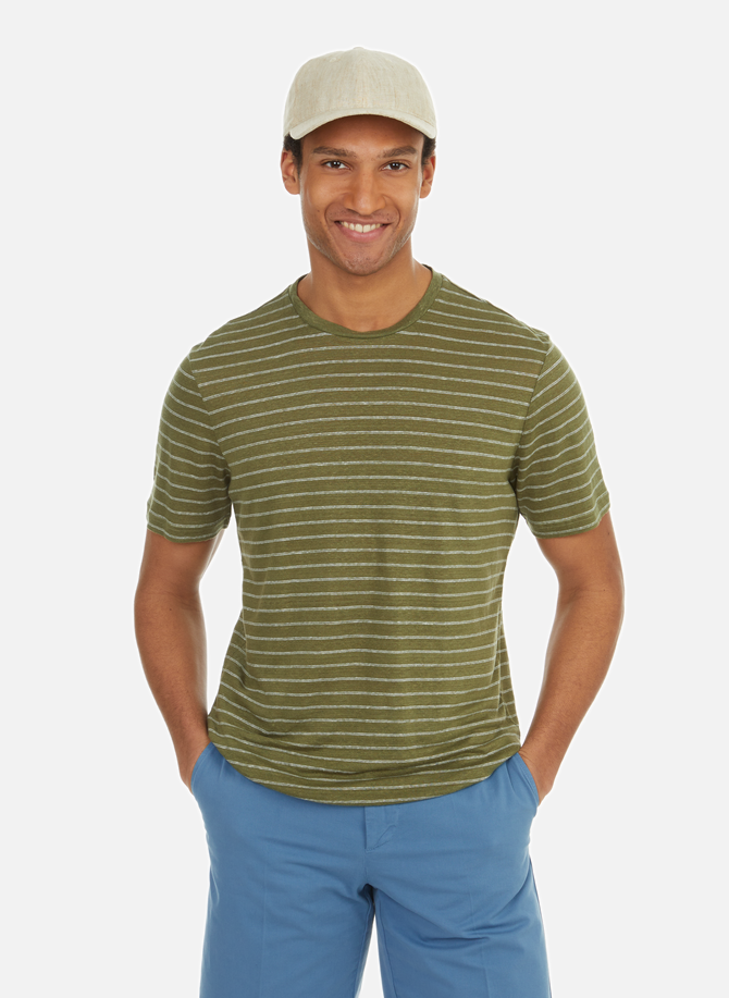 HARRIS WILSON striped cotton T-shirt