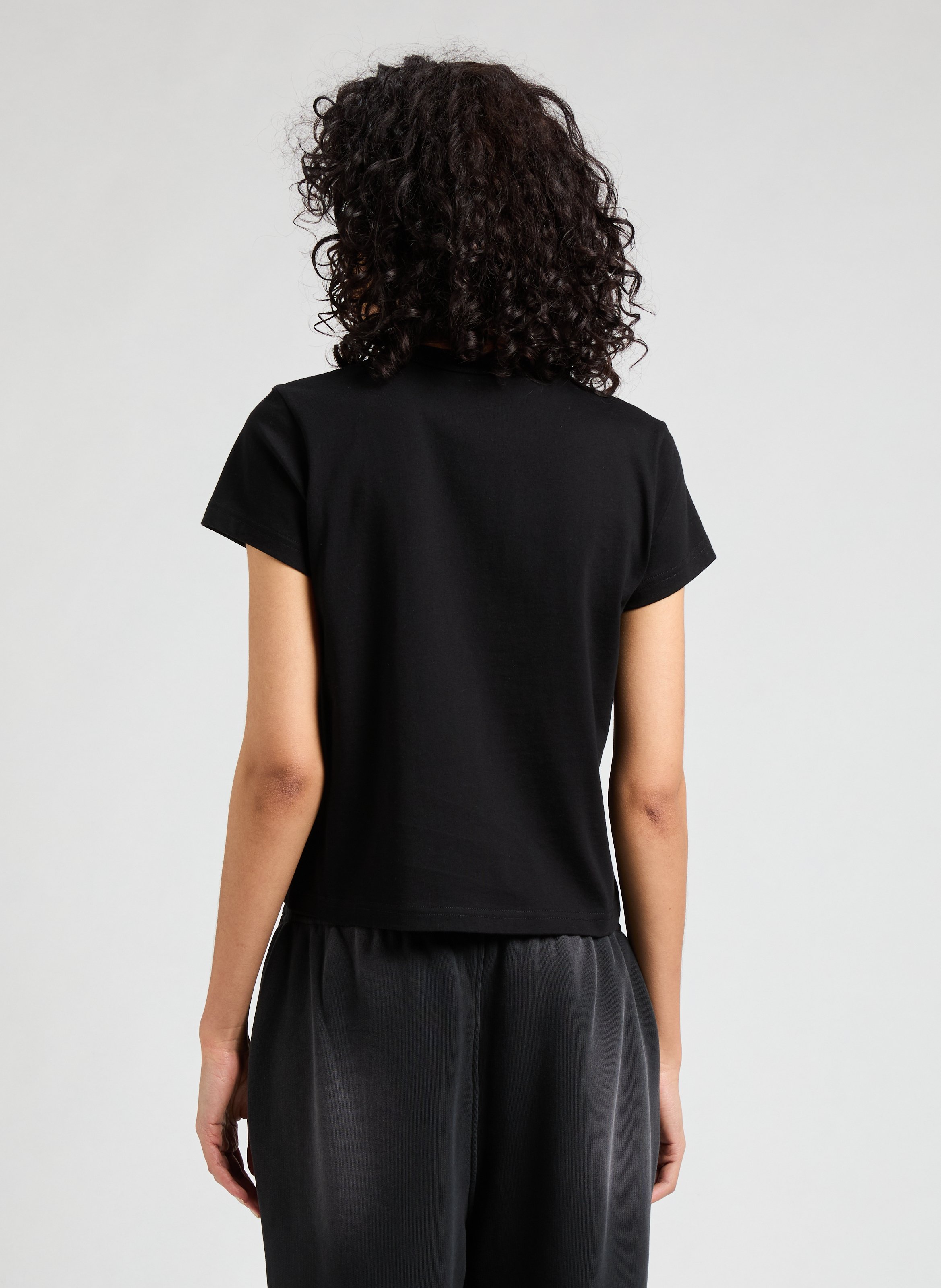 Tee-shirt en coton  ALEXANDER WANG Noir