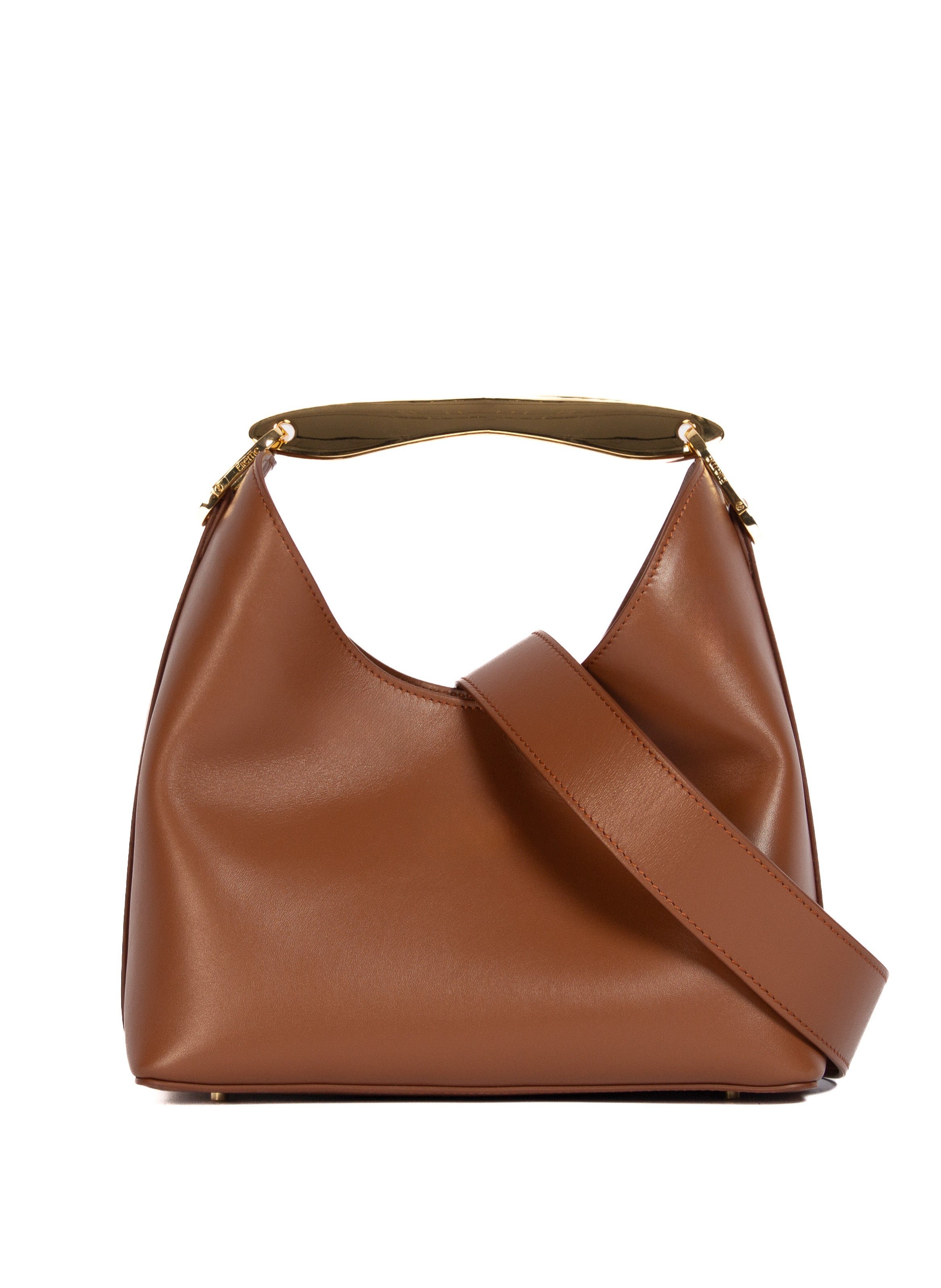 Sac à main boomerang  Cognac