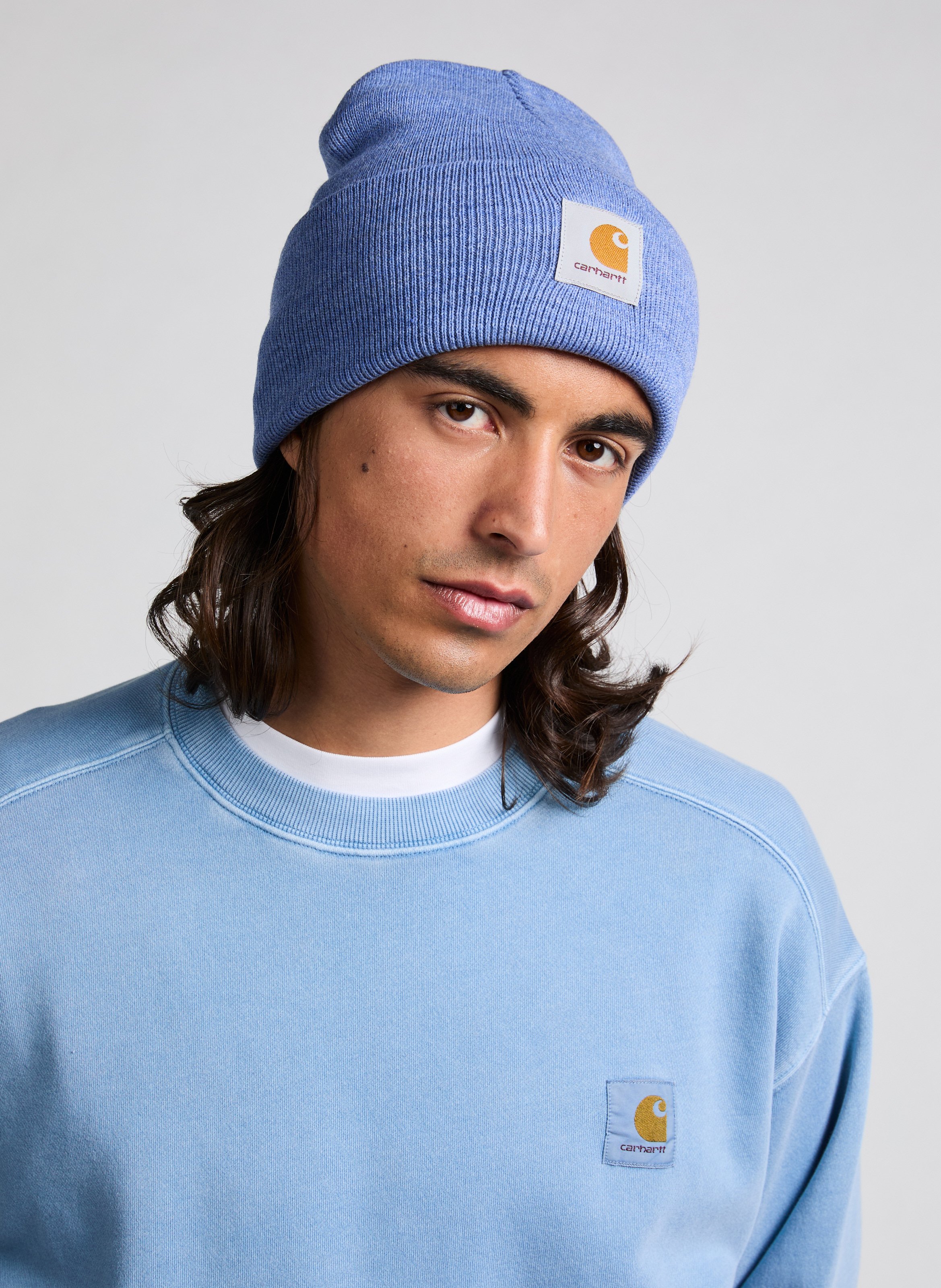 Logo beanie Blue