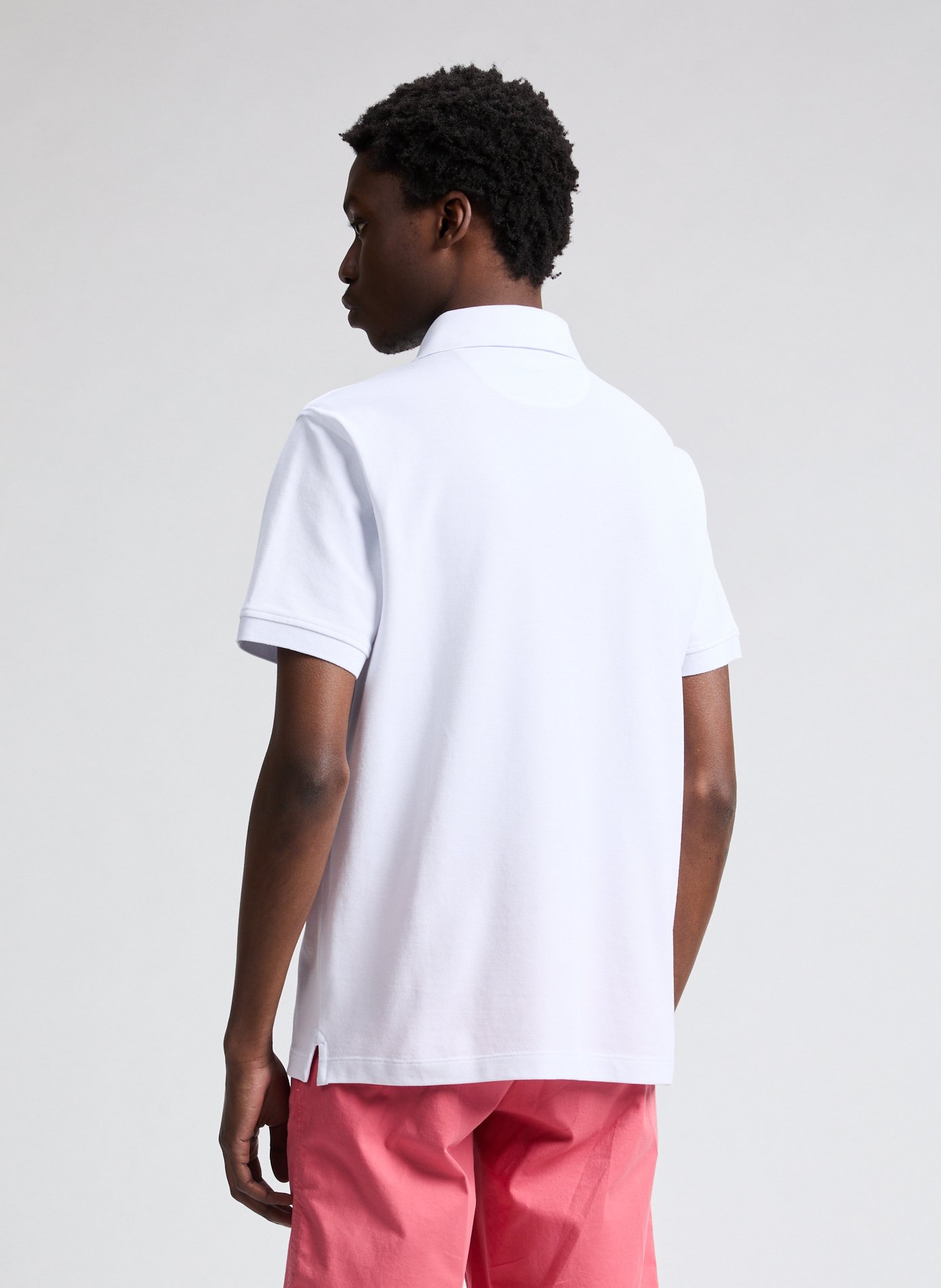  Cotton polo shirt  FACONNABLE White