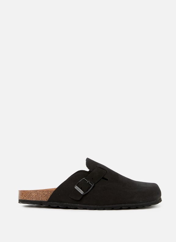 Calfskin Leather Mules Black by SAISON 1865 SAISON 1865 Calfskin Leather Mules Black