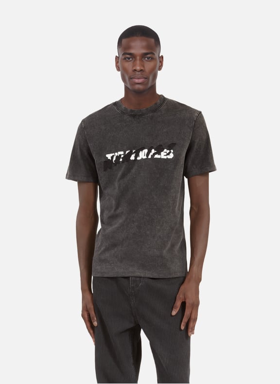 T-shirt manches courtes what is Noir by THE KOOPLES THE KOOPLES T-shirt manches courtes what is Noir