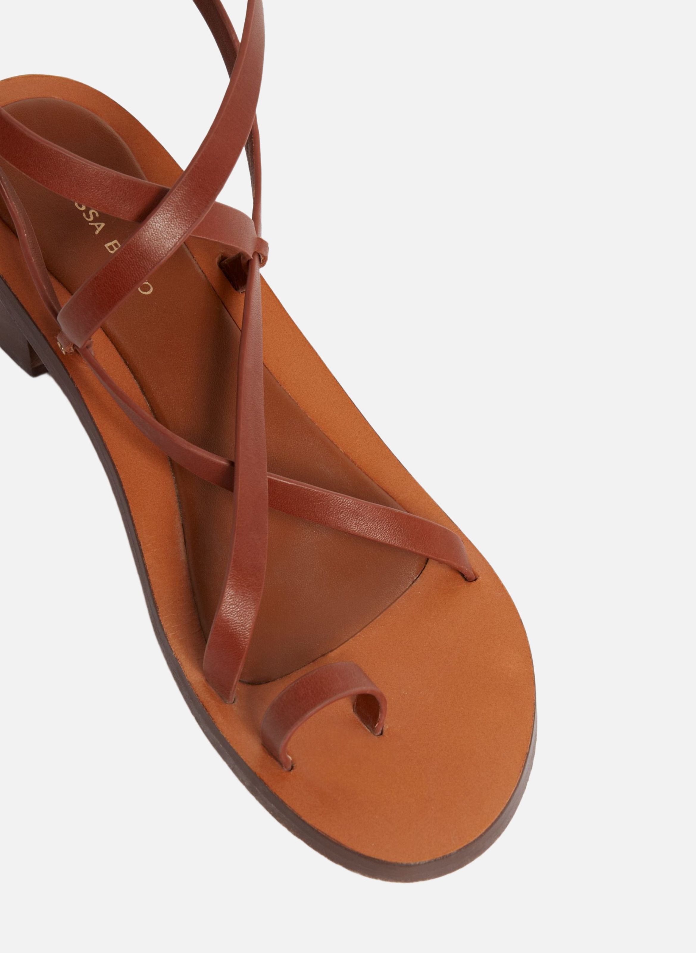 Sandales a talons VANESSA BRUNO Marron