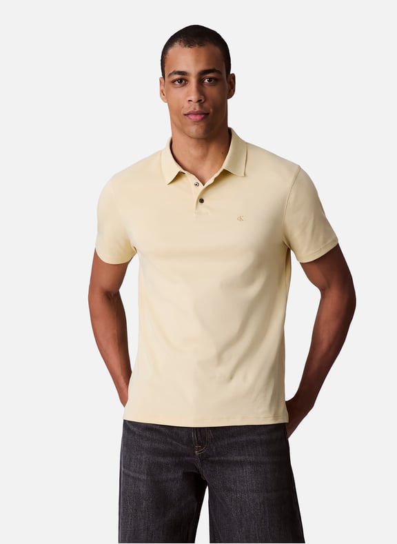 Cotton polo shirt White by CALVIN KLEIN CALVIN KLEIN Cotton polo shirt White