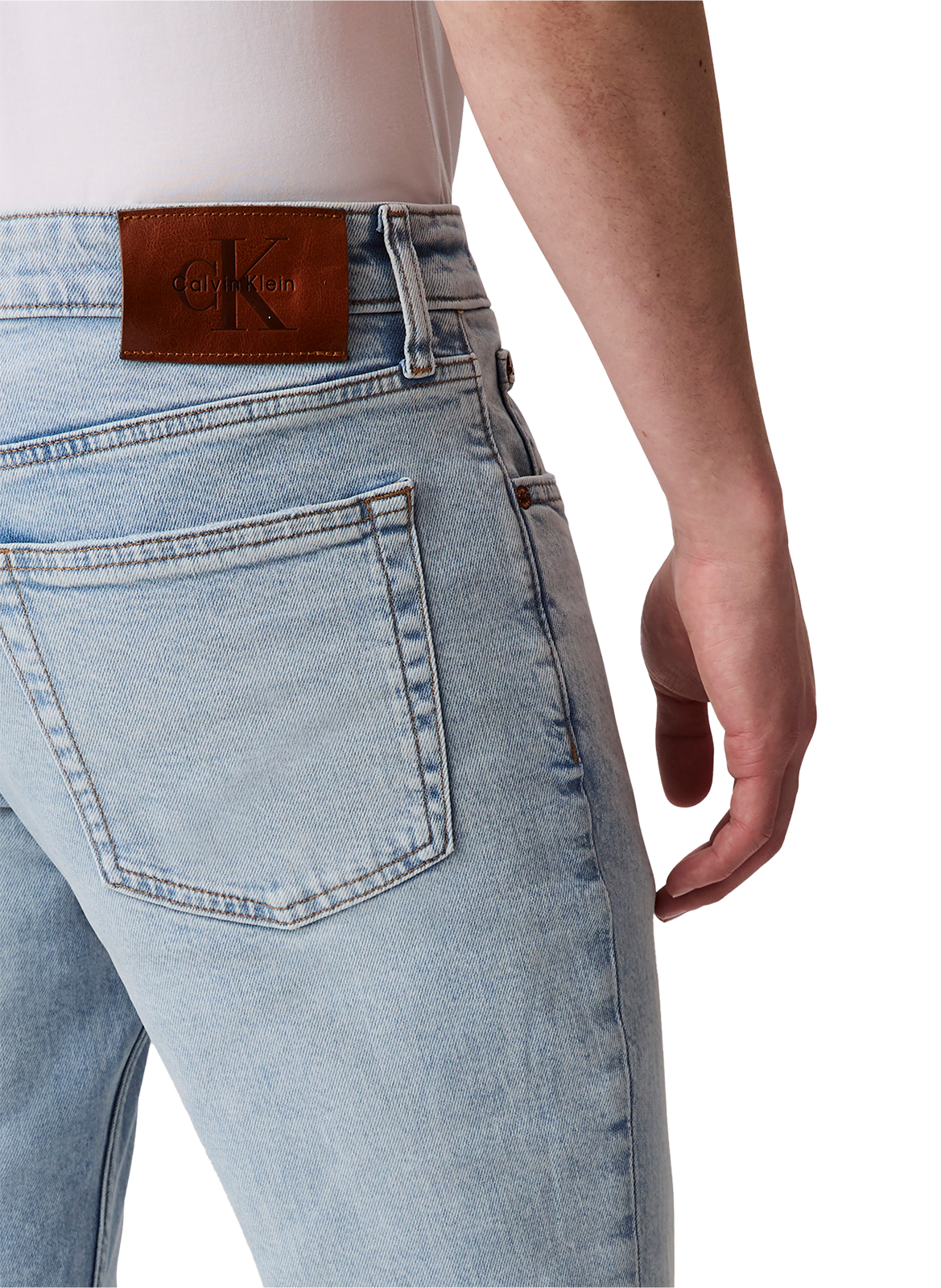 Jean droit CALVIN KLEIN Bleu