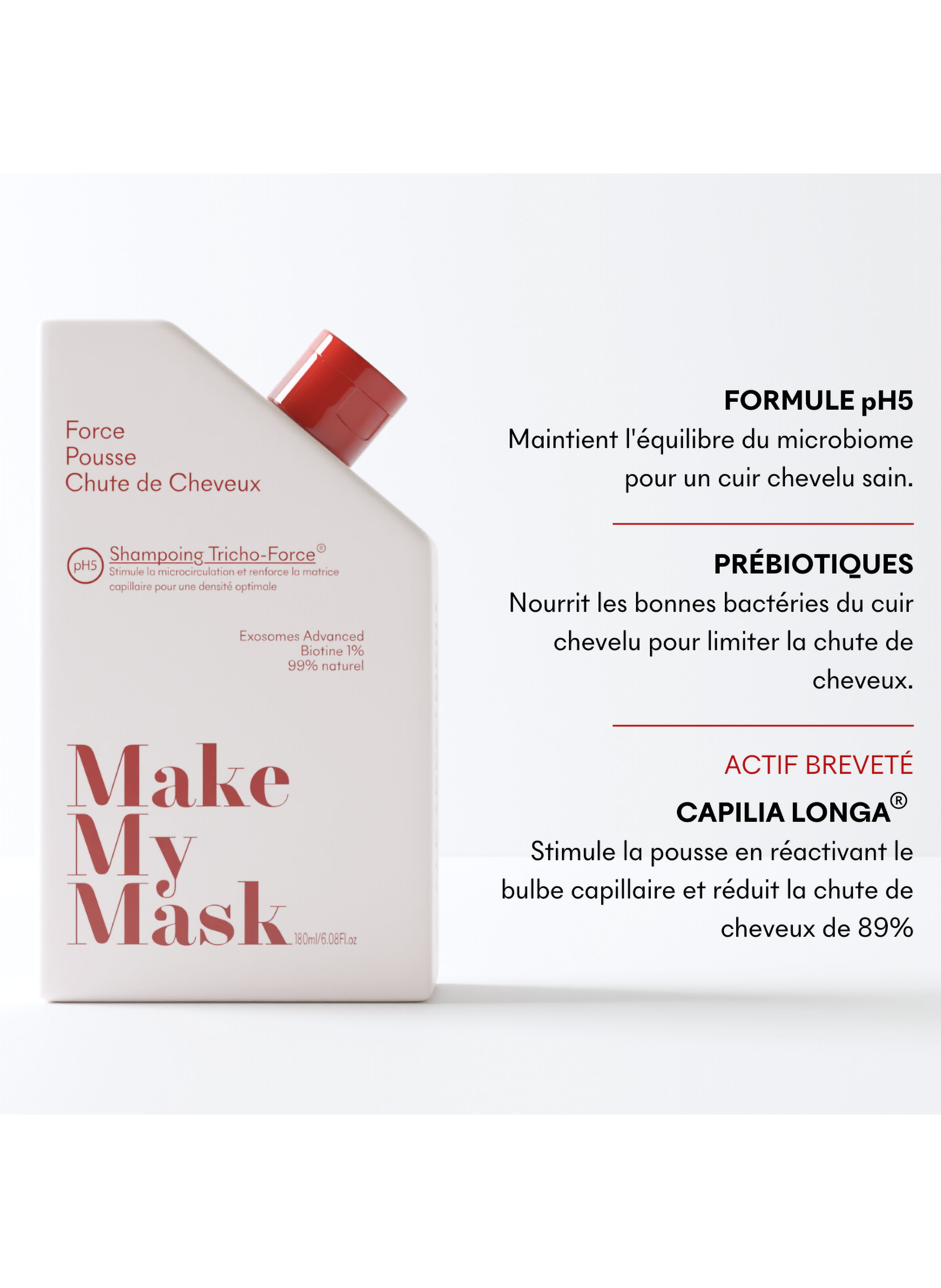 Tricho-Force Shampoo MAKE MY MASK No color